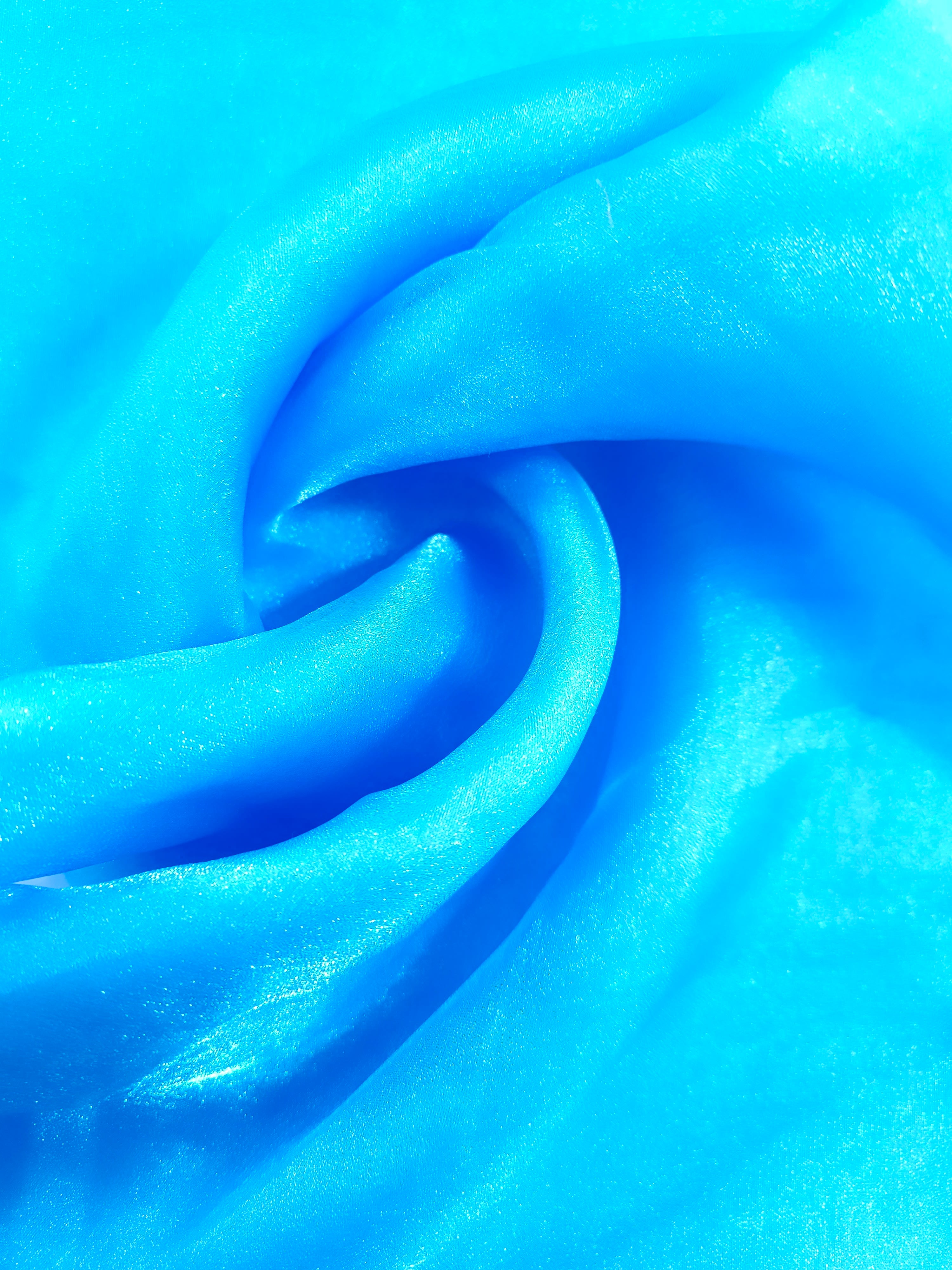 Sky Blue Organza - 2m Piece