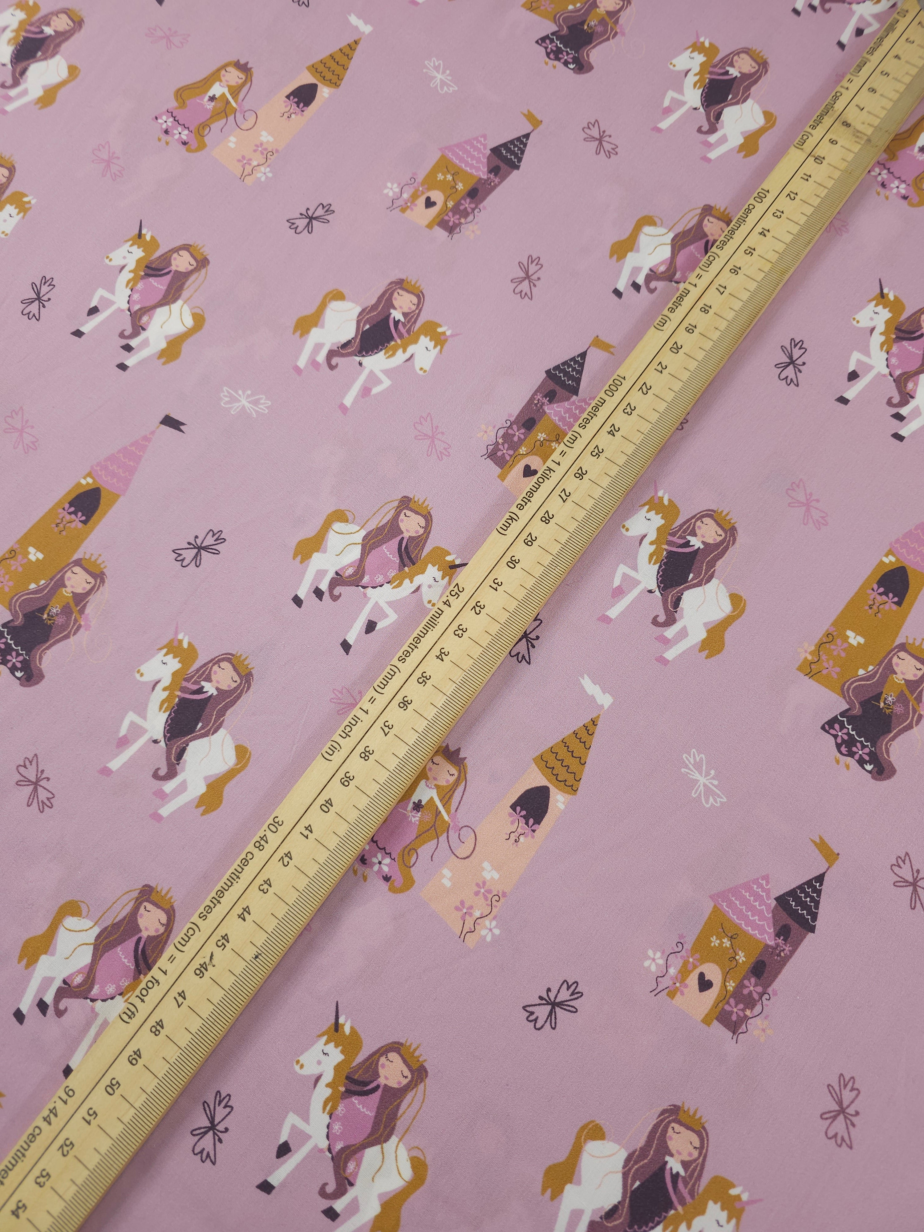 Princess Castle 100% Cotton 57"