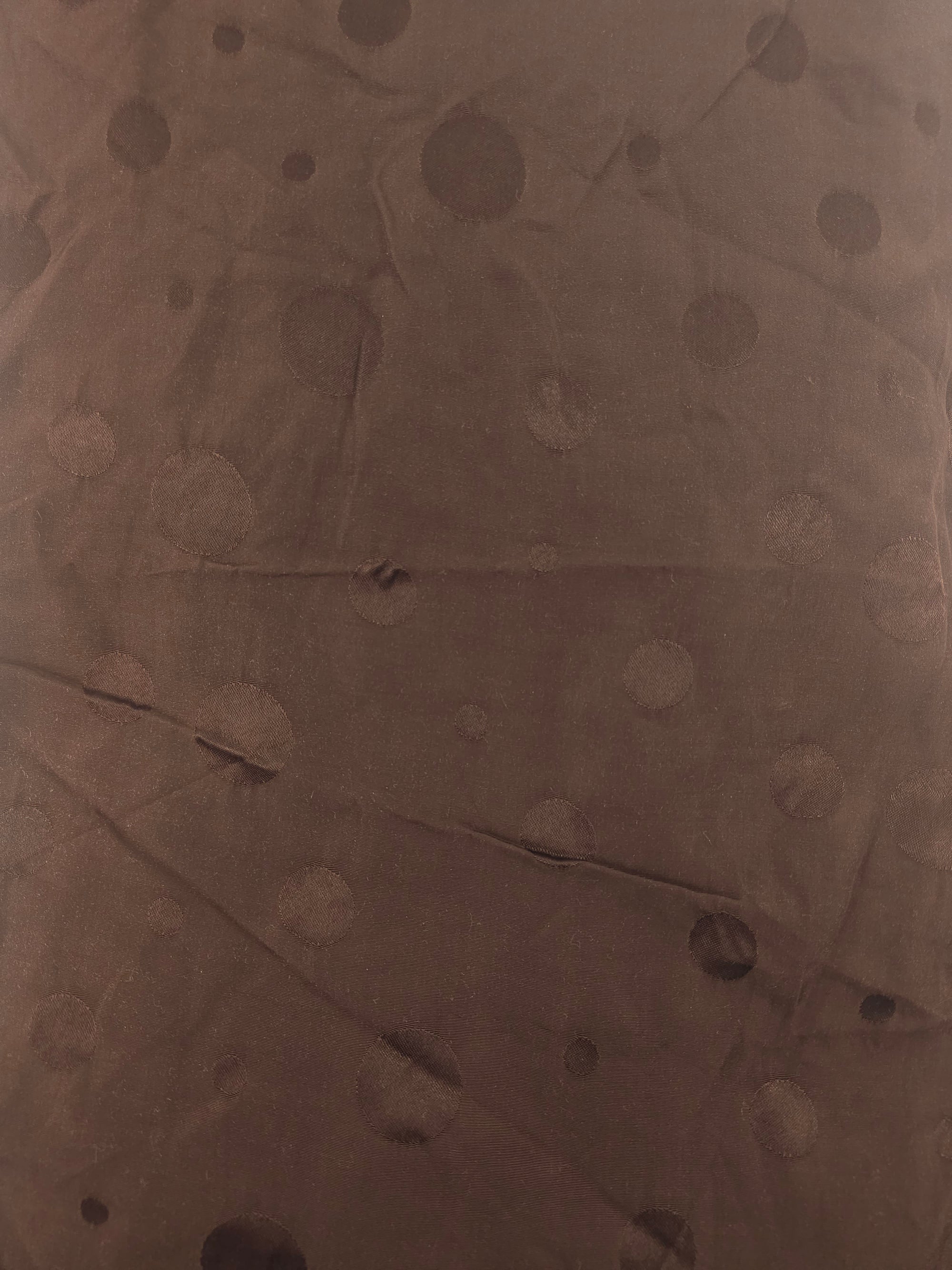 Dark brown spotted Viscose- 3.3m piece
