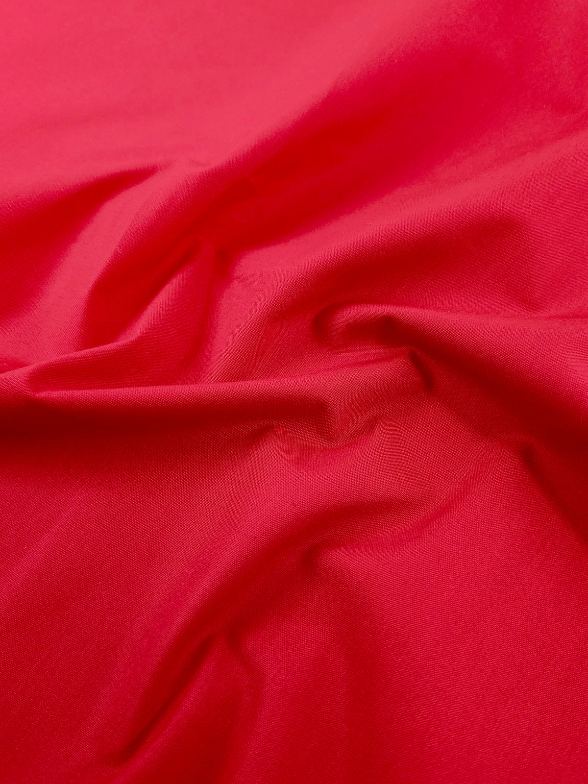 Bright Red Wax Cotton