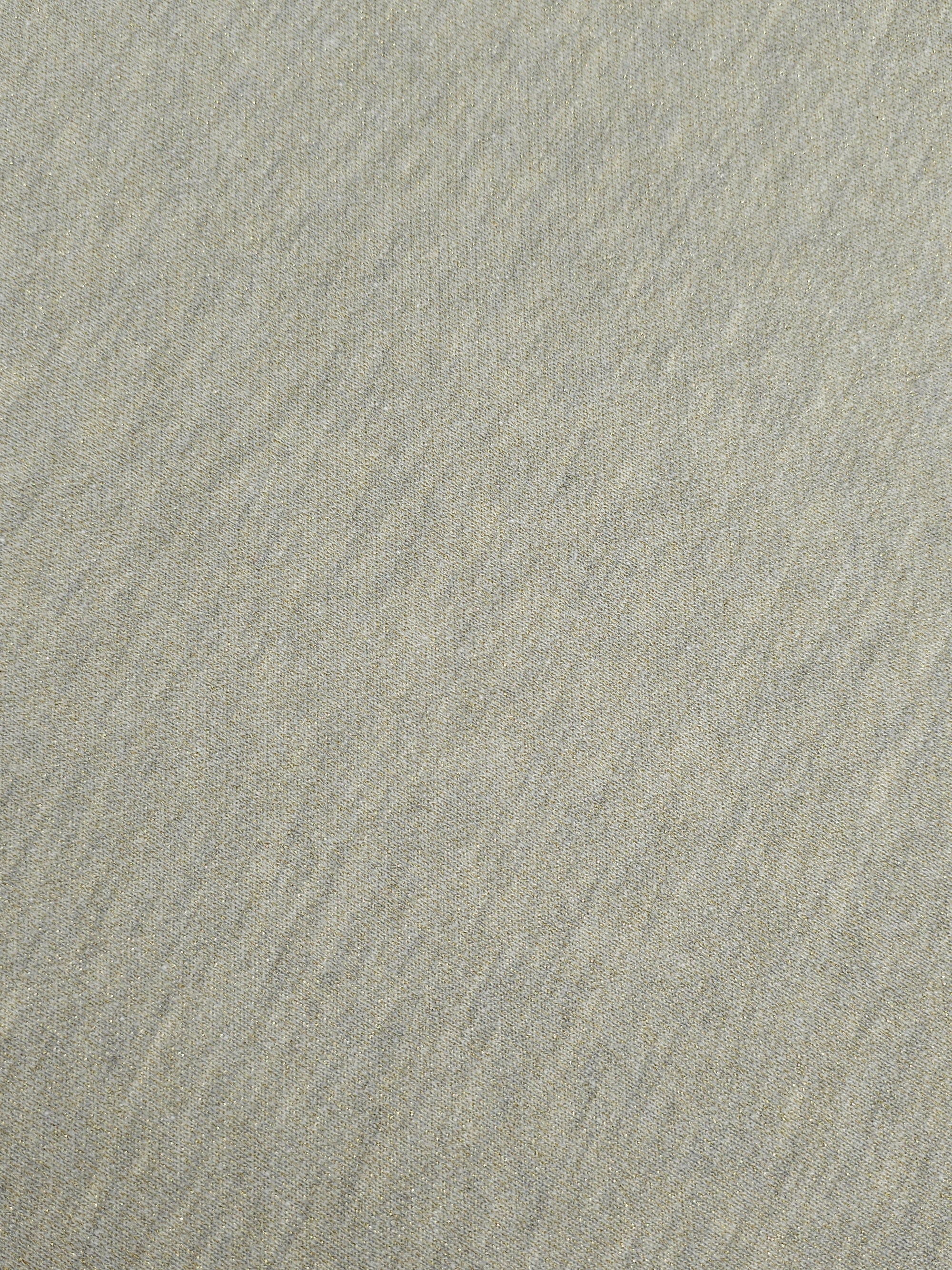 Greige/Gold Lurex Loopback Terry