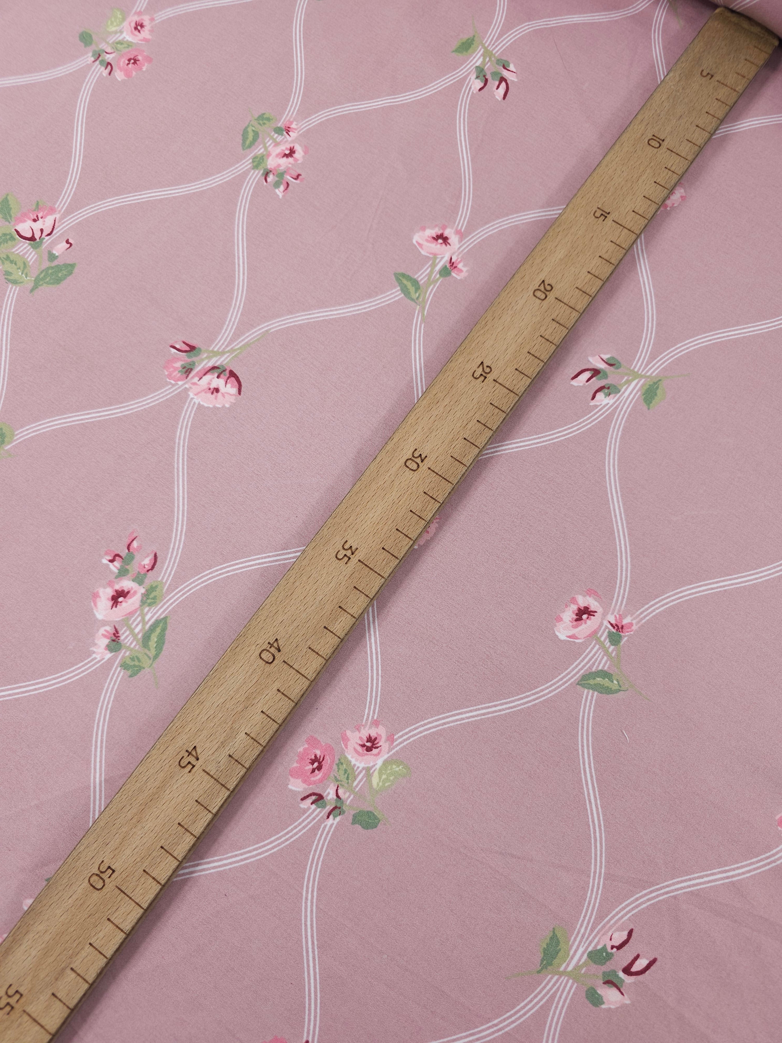 Blush Rose Opulence 100% Cotton 98" *EXTRA WIDE*