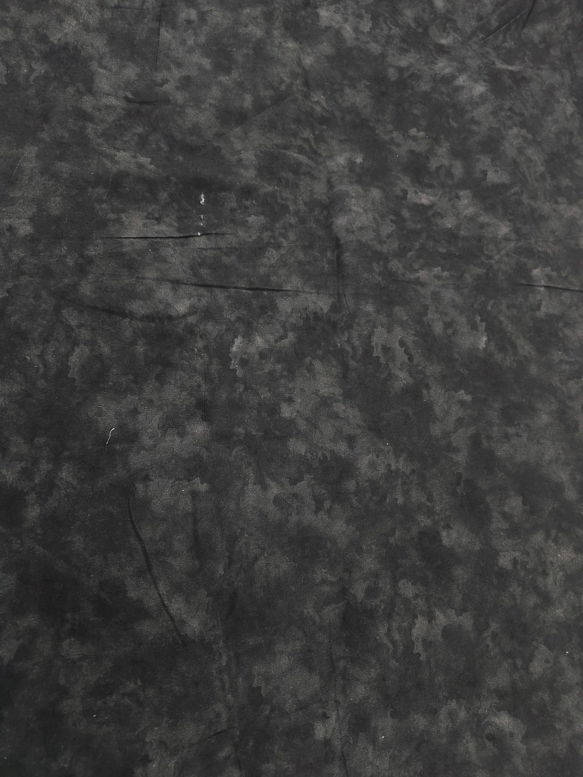 Black blend Cotton- 2m piece