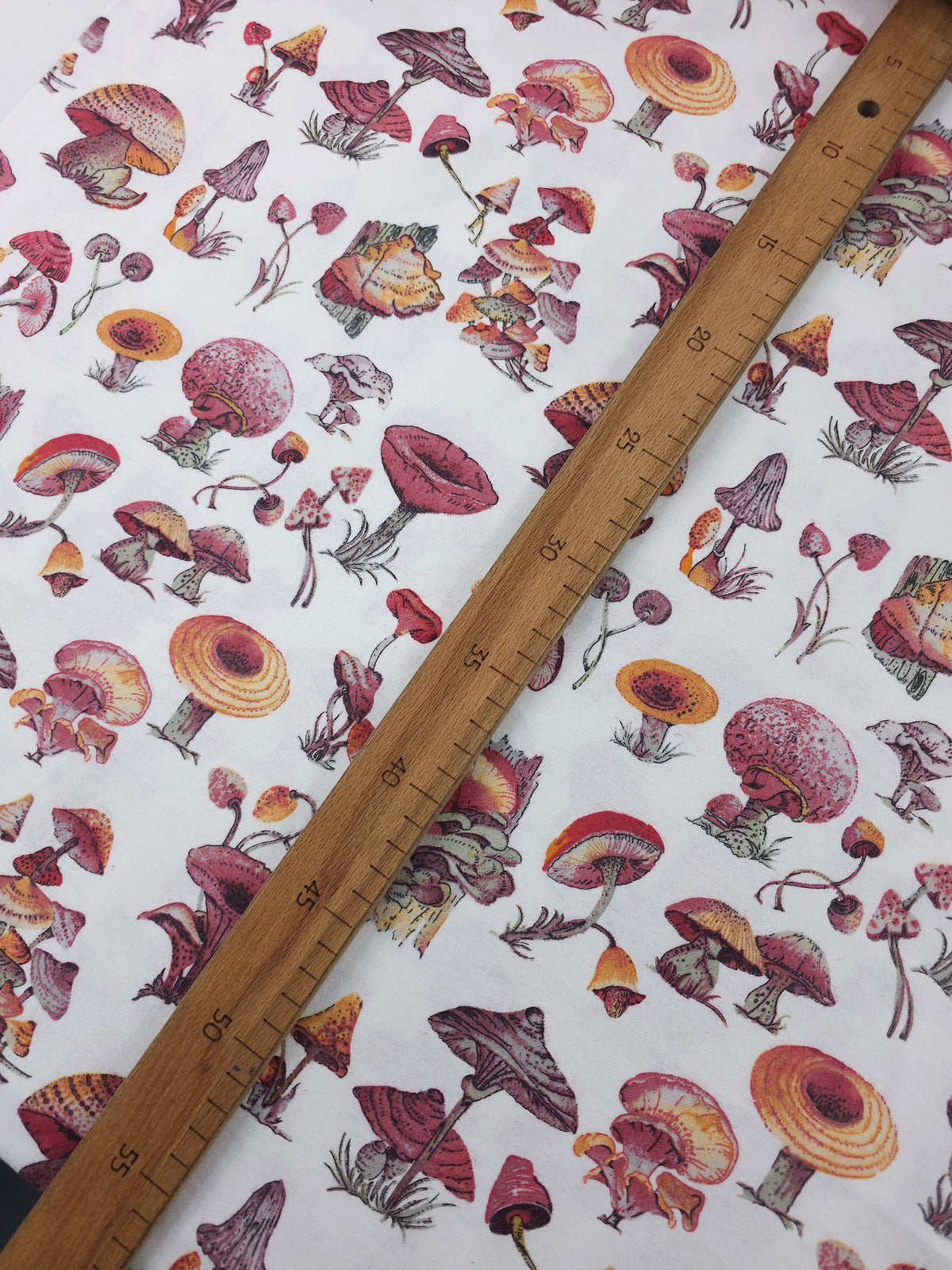 Wild Mushroom Patch Lightweight Flannel Cotton - Joann