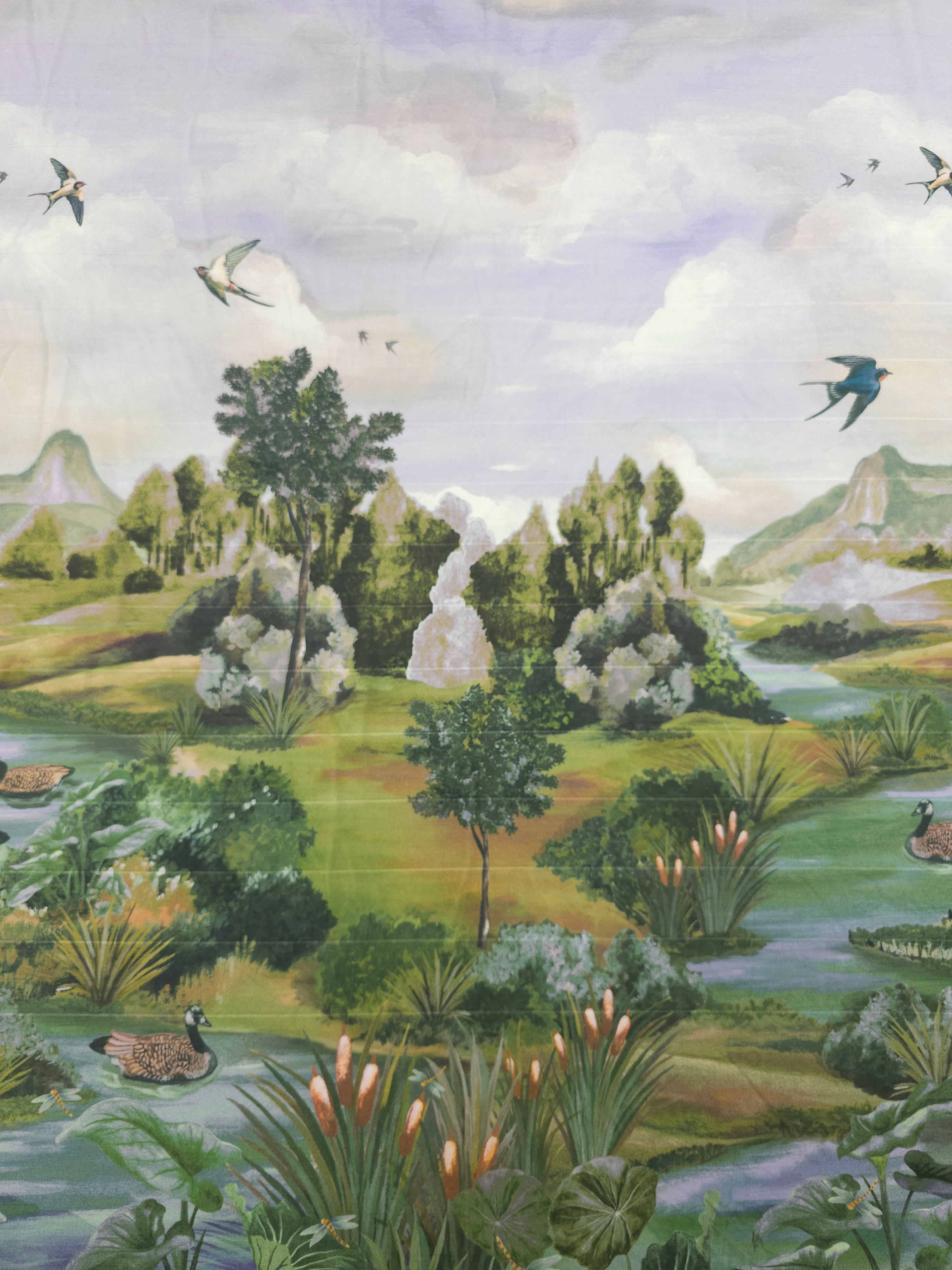 Duck Pond Slinky Rayon Jersey - 1.60m Panel