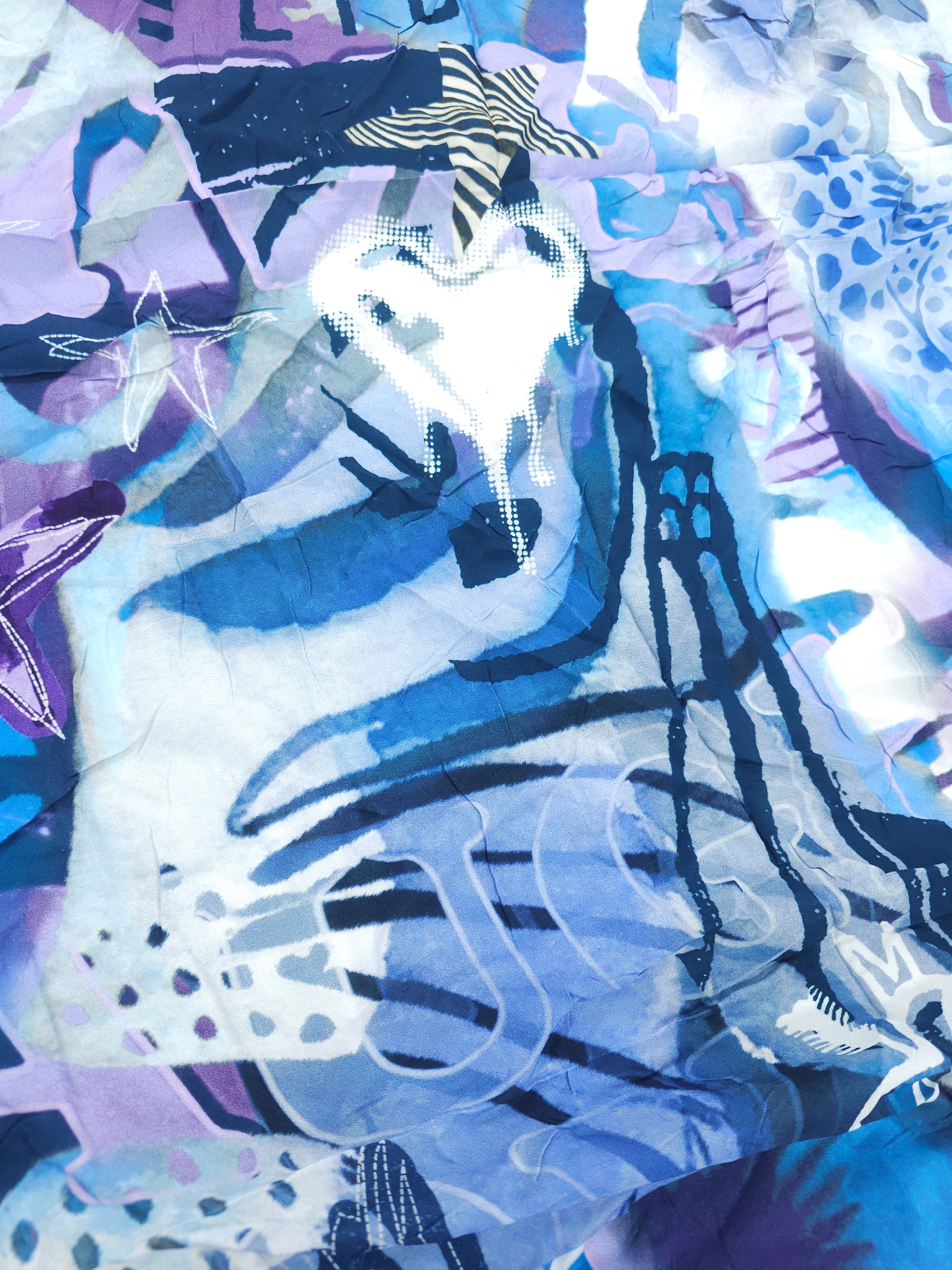 Galaxy cheetah fun Viscose- 1.3m piece
