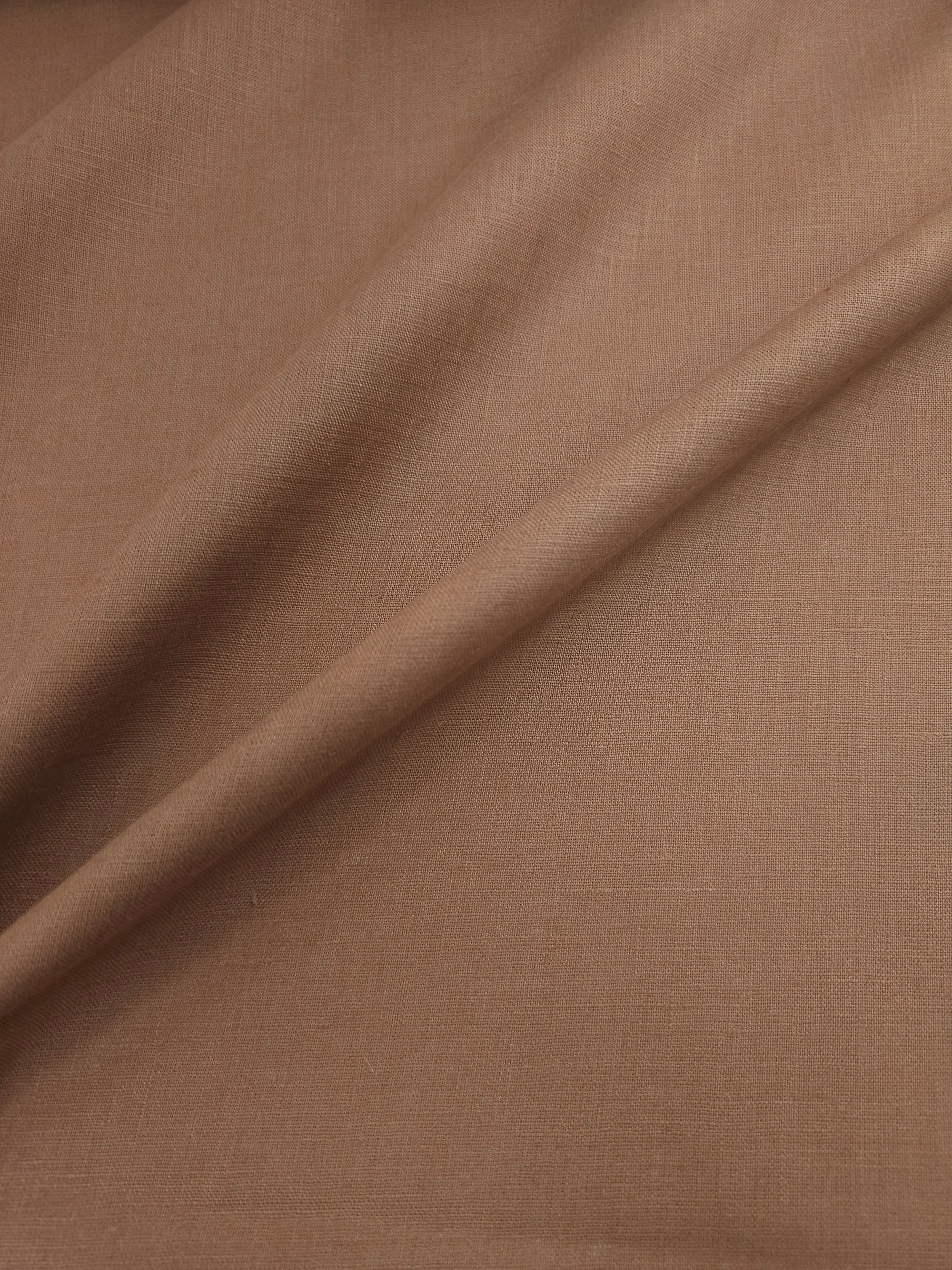 Beaver Brown 100% Linen