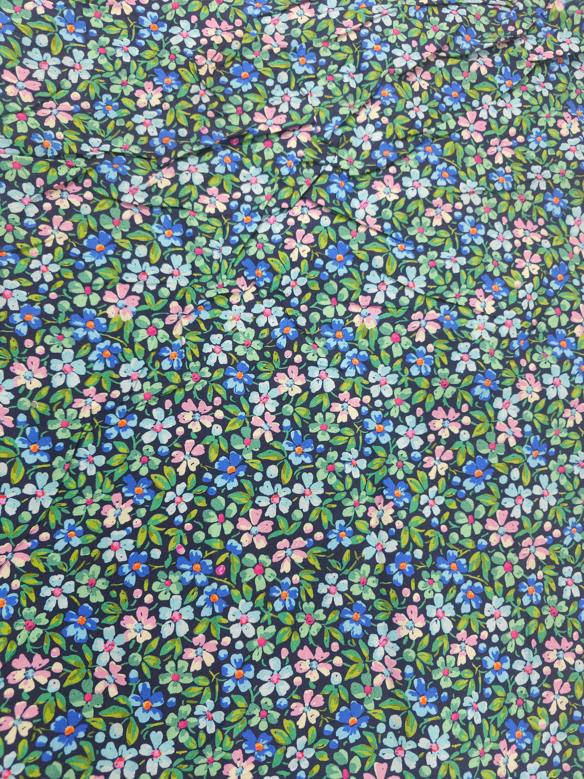 Bold little floral Cotton (Various Sizes)
