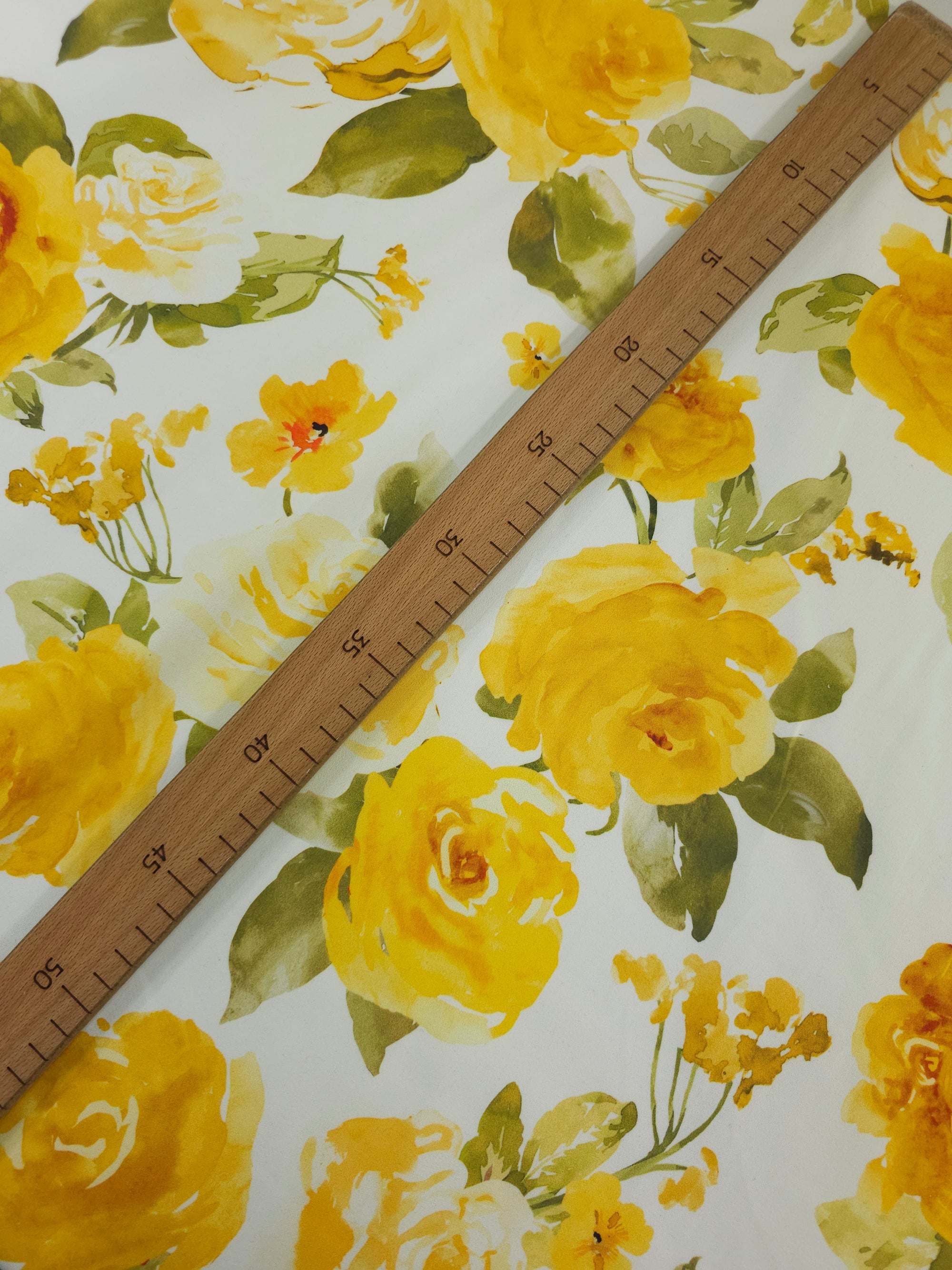 Marigold Floral Cotton Sateen