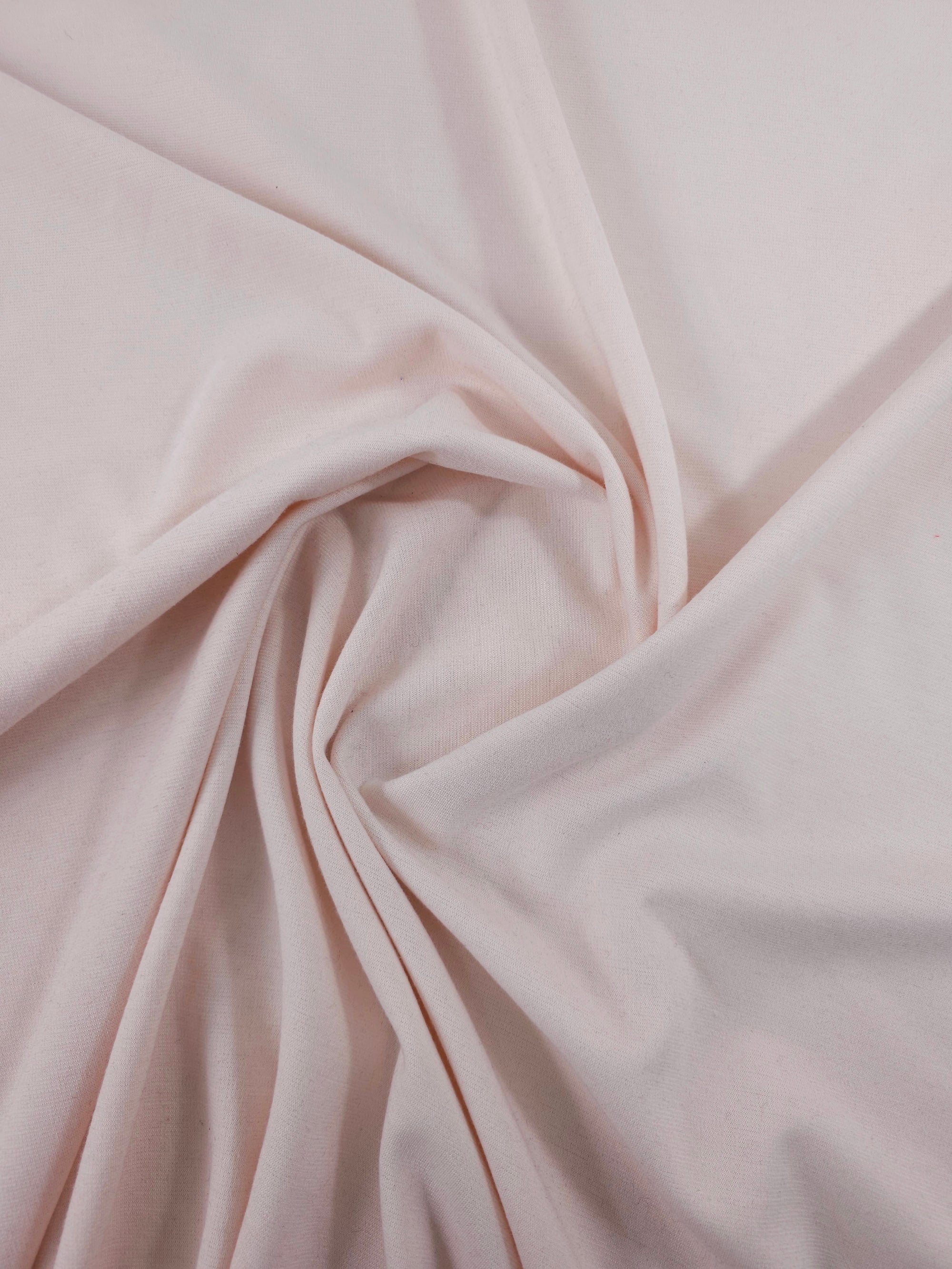 Pale Pink Lightweight Ponteroma Cotton Mix