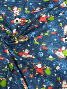  Astronaut Santa 100% Cotton