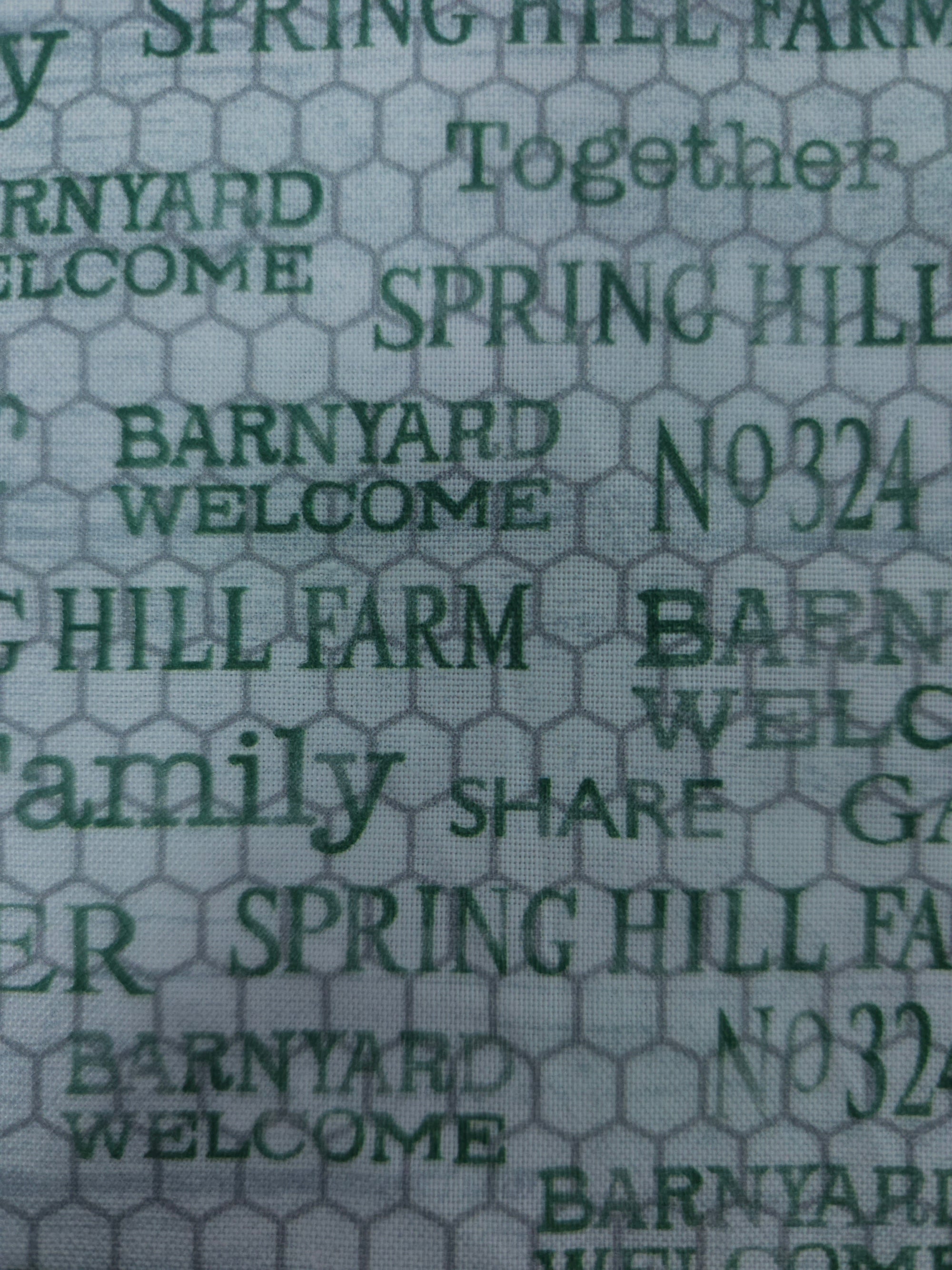 Farmyard Cotton- 2.7m