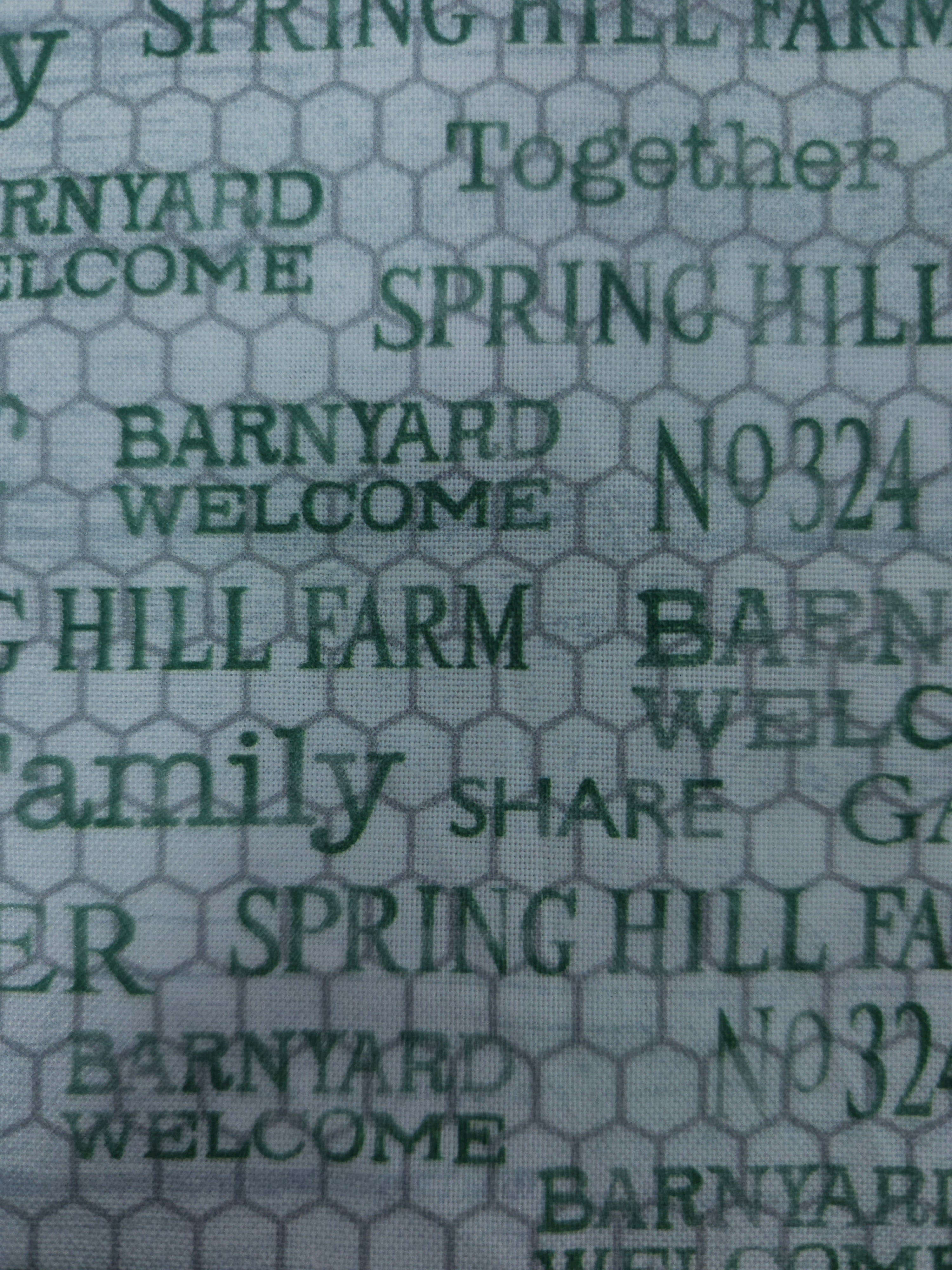Farmyard Cotton- 2.7m