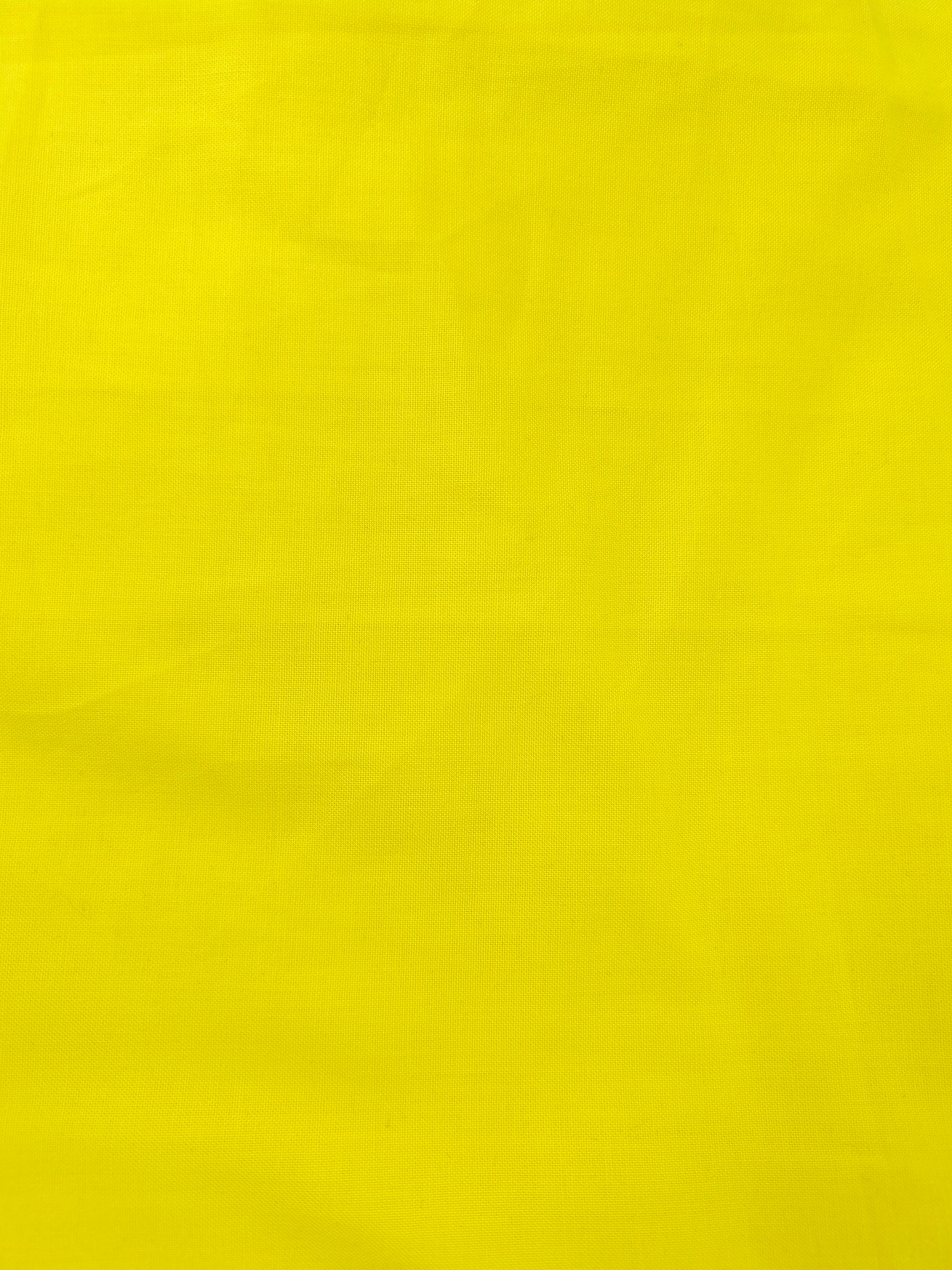 Yellow Cotton- 2m piece