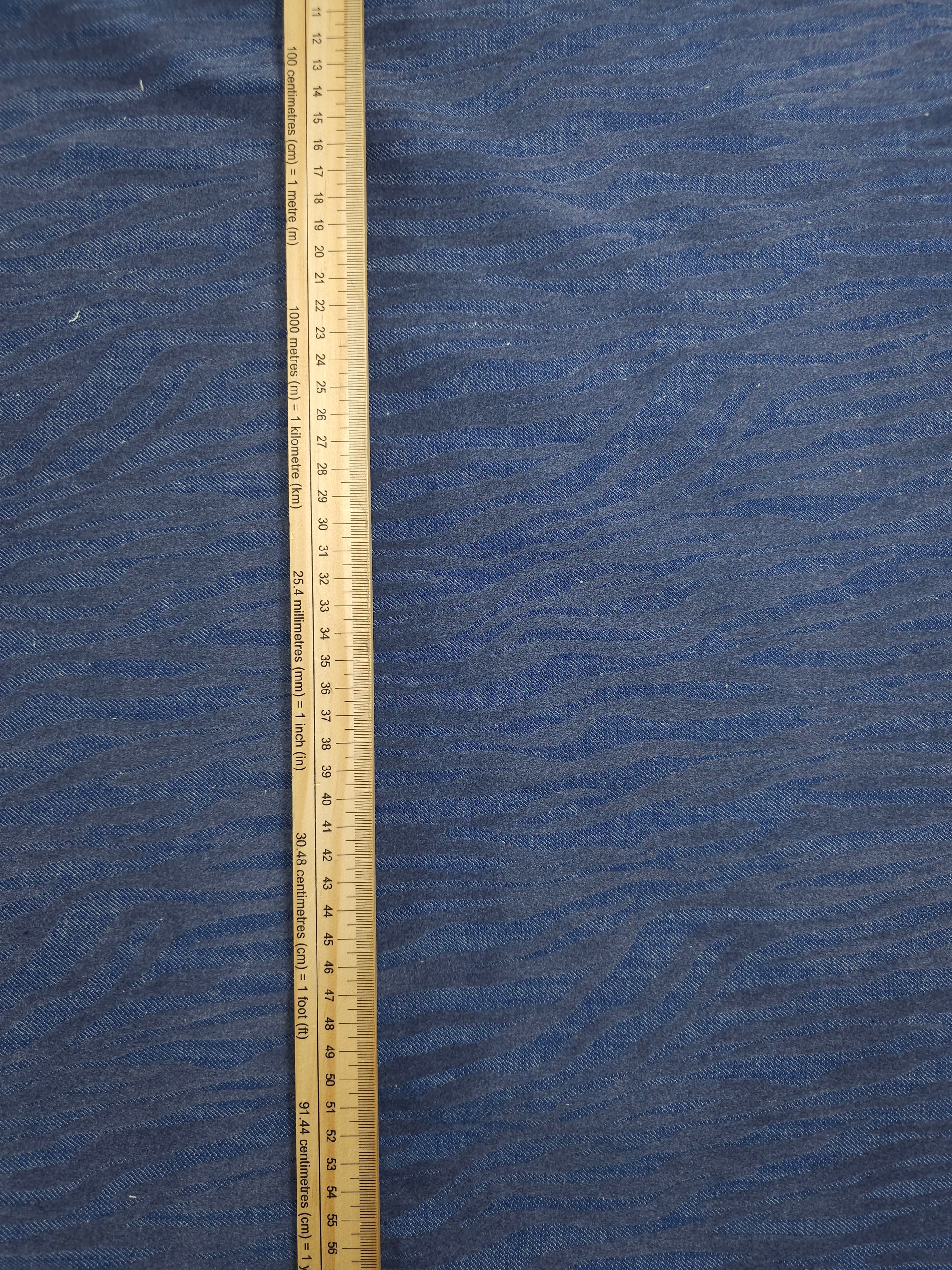 Blue Zebra Dressmaking Denim