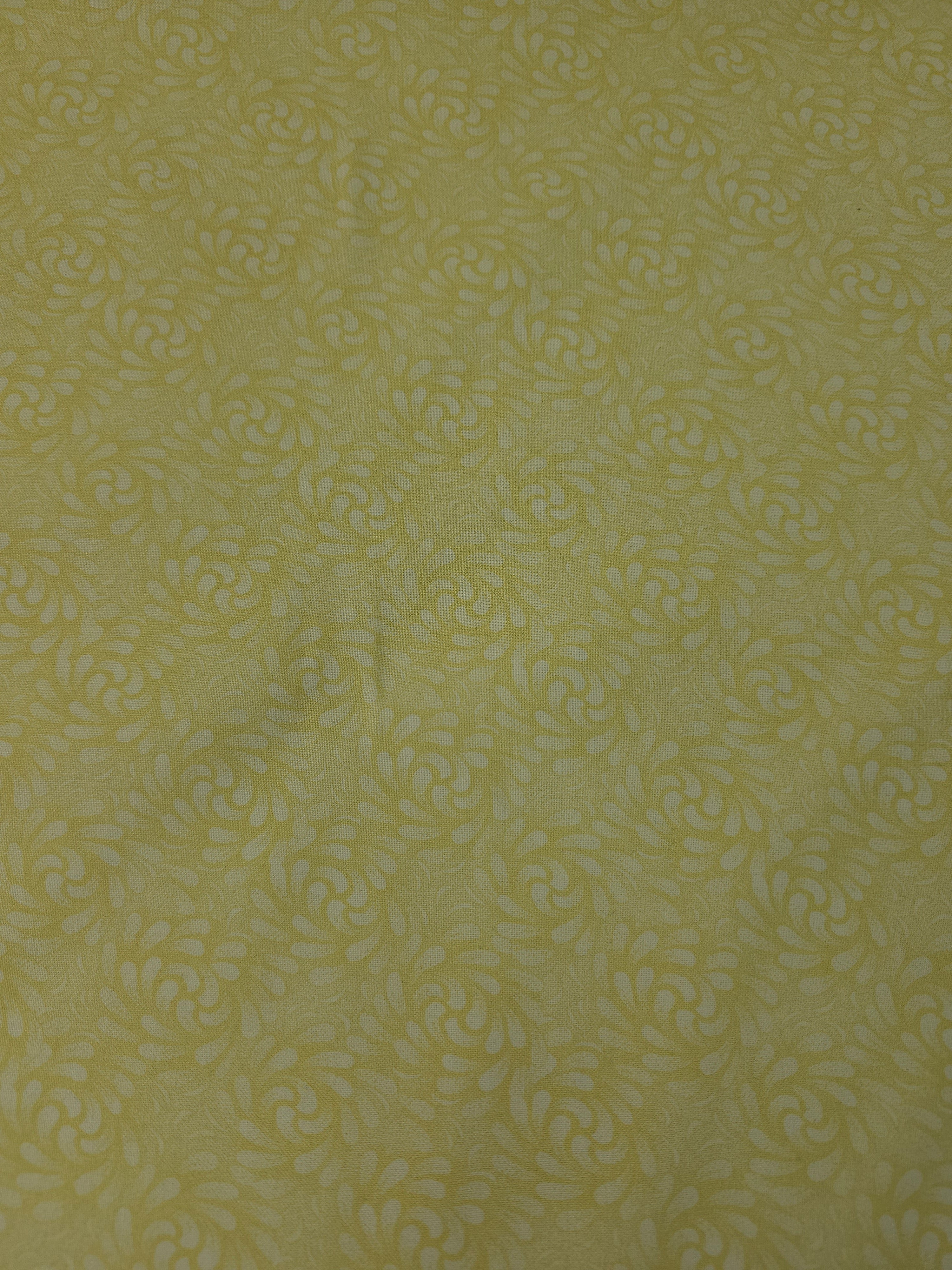 Butter Yellow Curl Whisper 100% Cotton