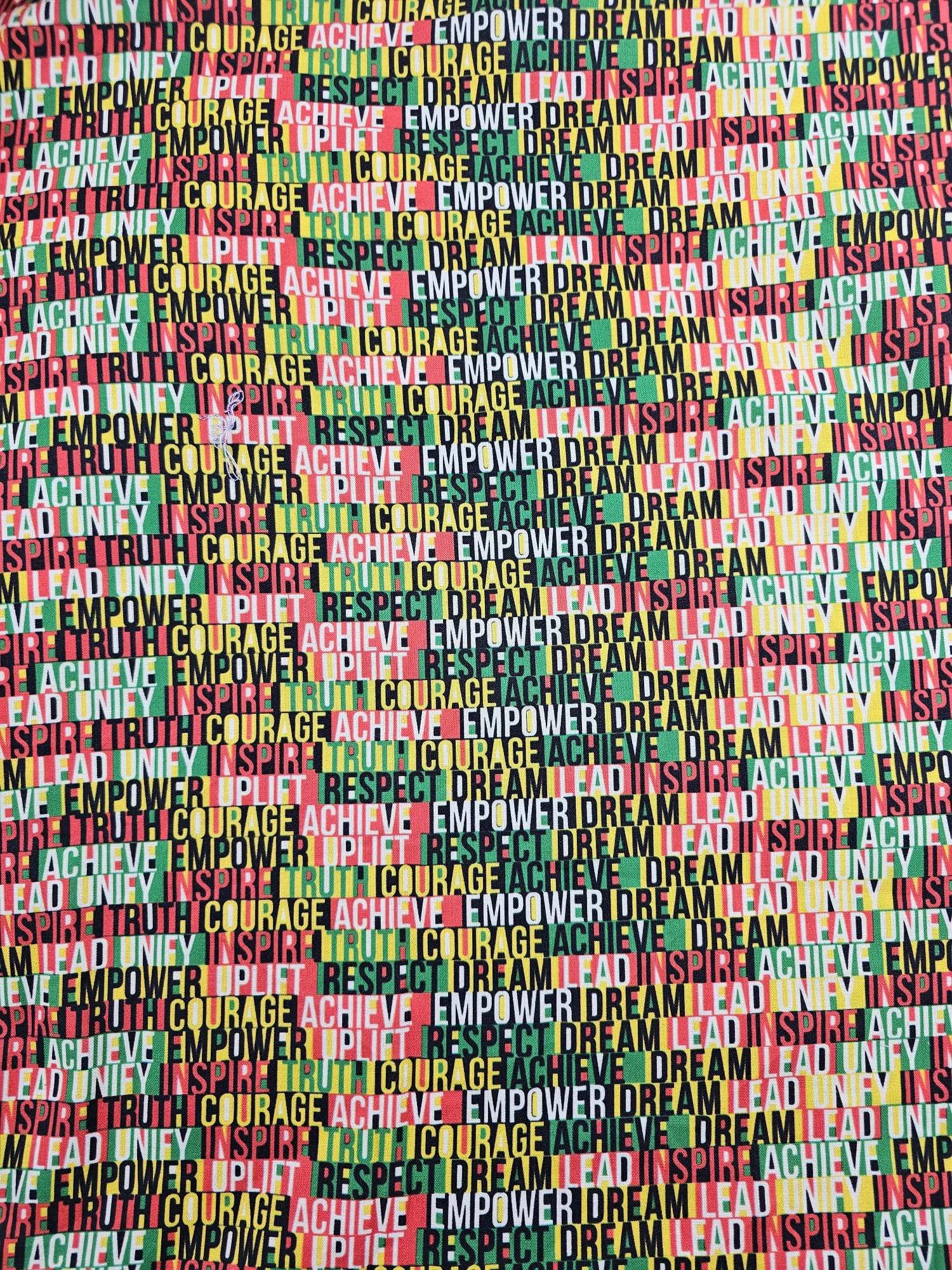 Empowerment Print Cotton (Various Sizes)