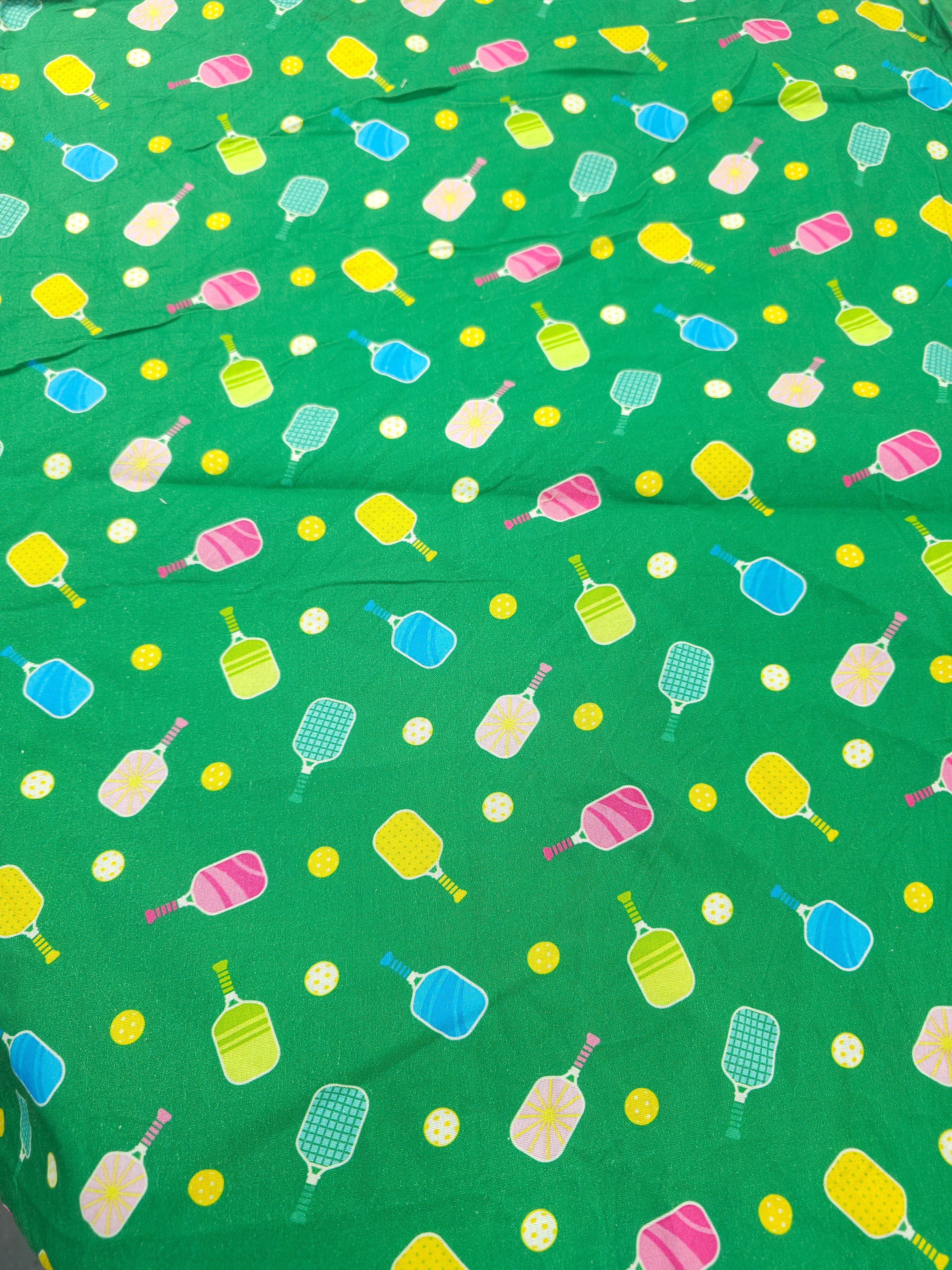 Green paddle Cotton- 2.3m piece