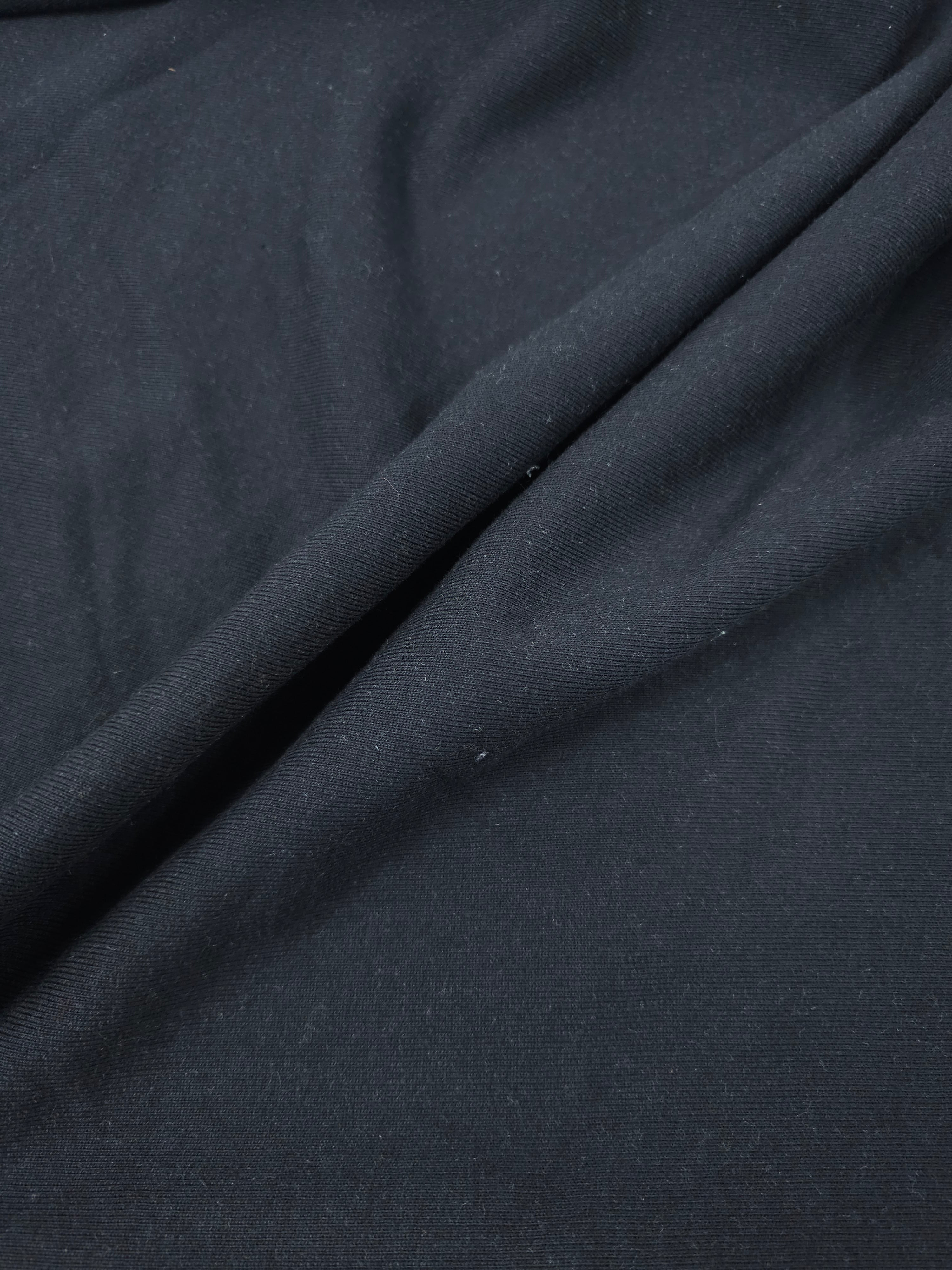 Black/Dark Grey Loopback Terry