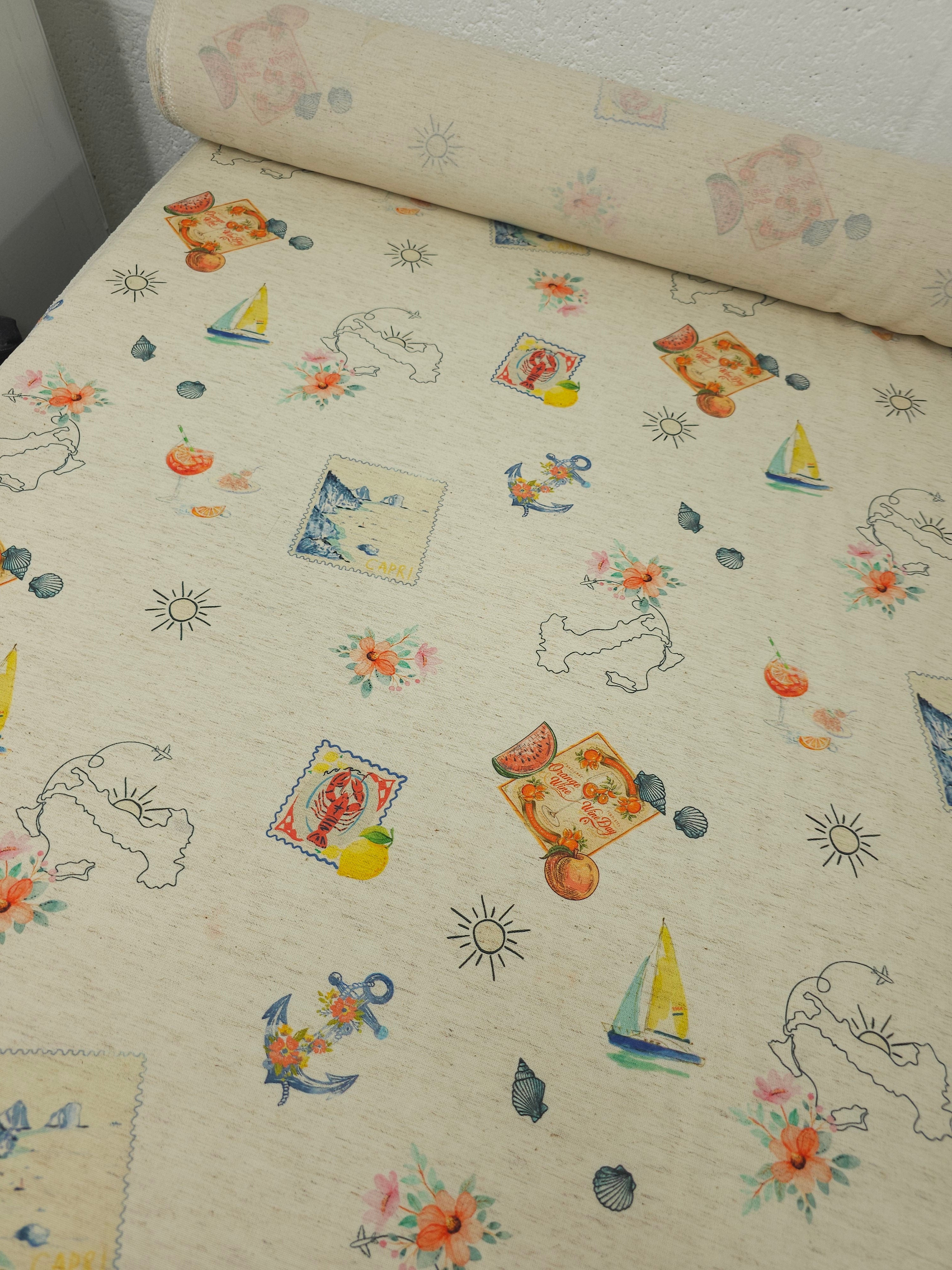 Italian Summer Vibe Cotton Viscose Linen