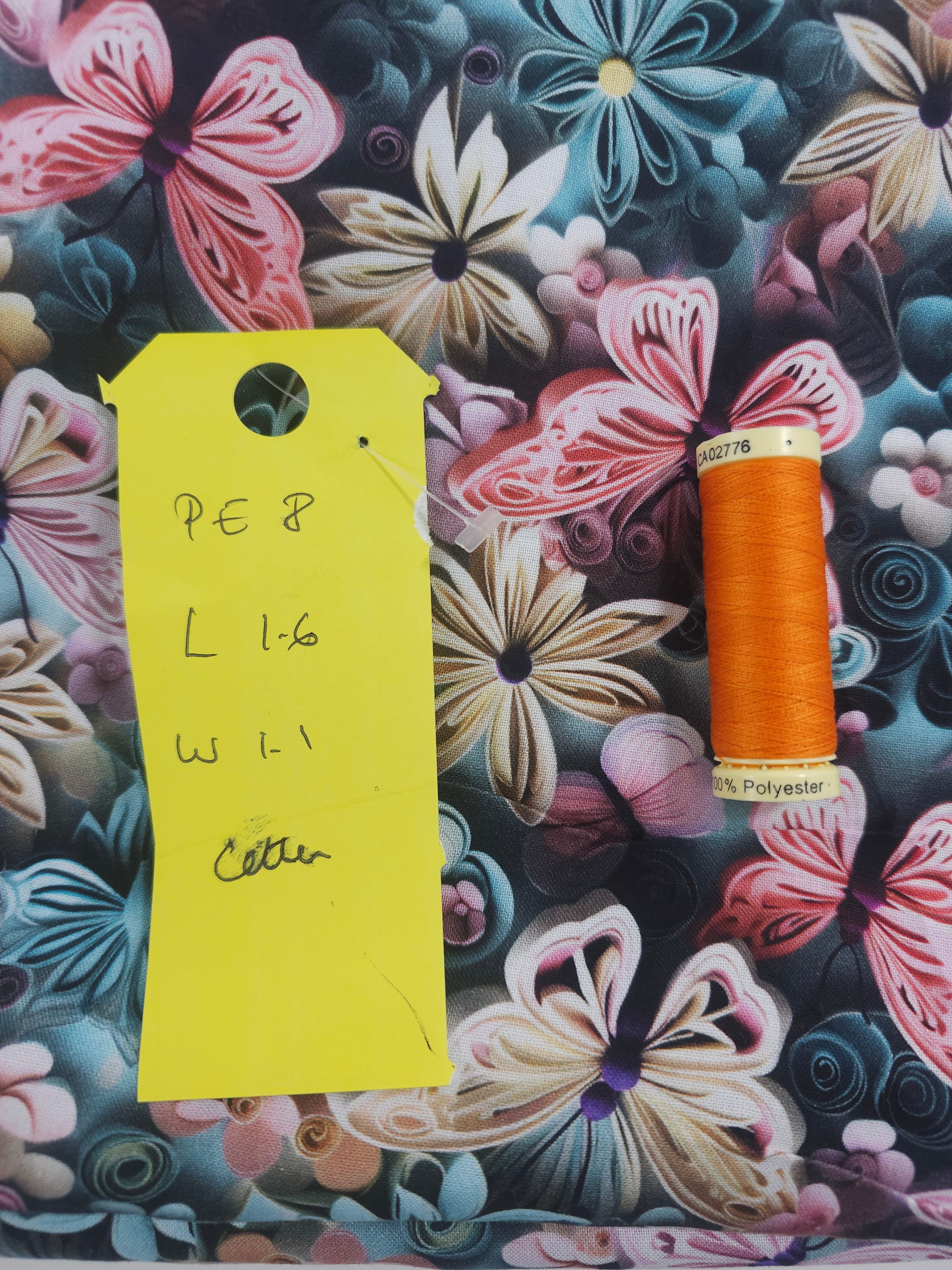 Spring butterfly Cotton- 1.6m piece