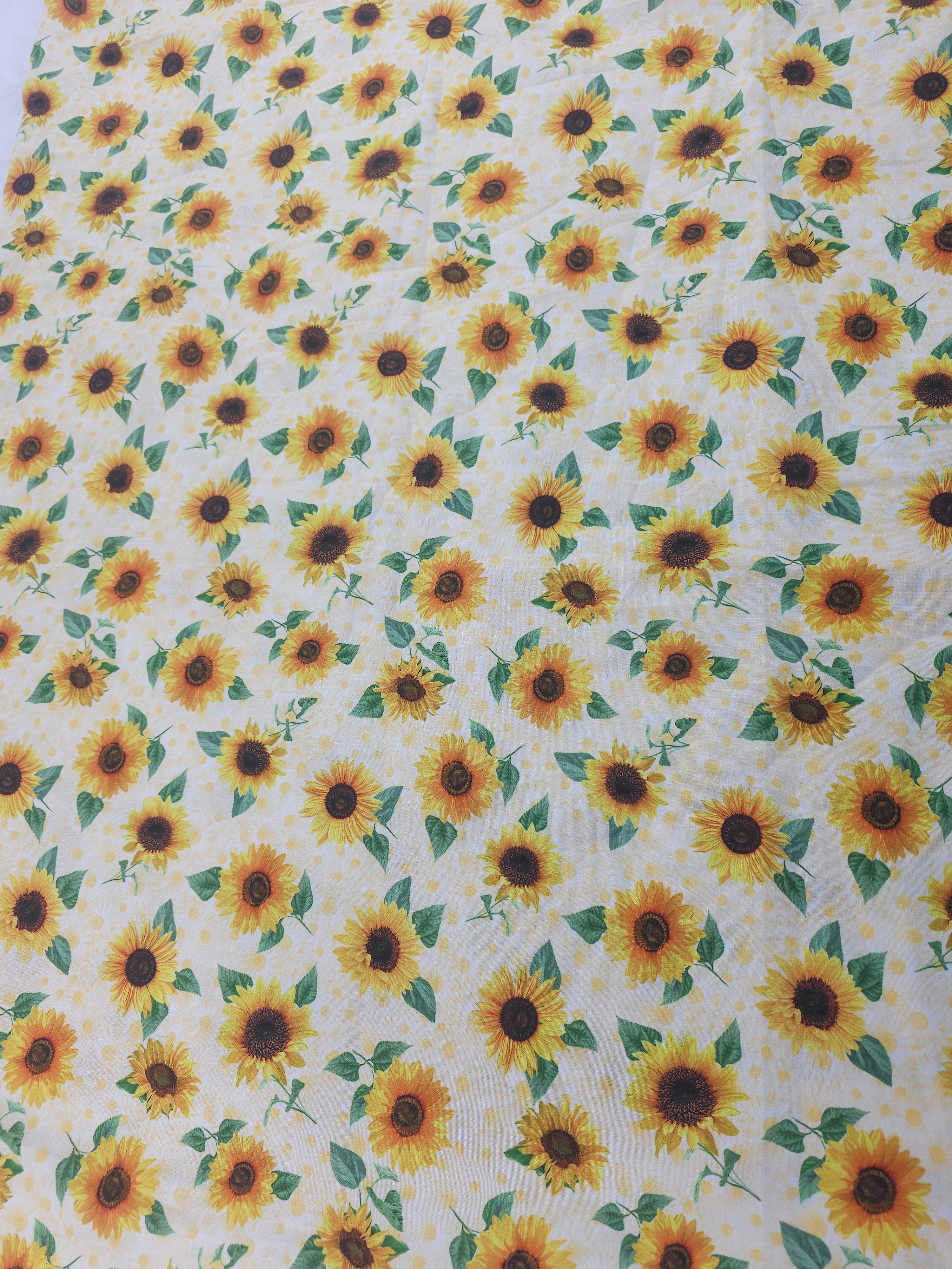 Sunflower Cotton- 1.3m piece