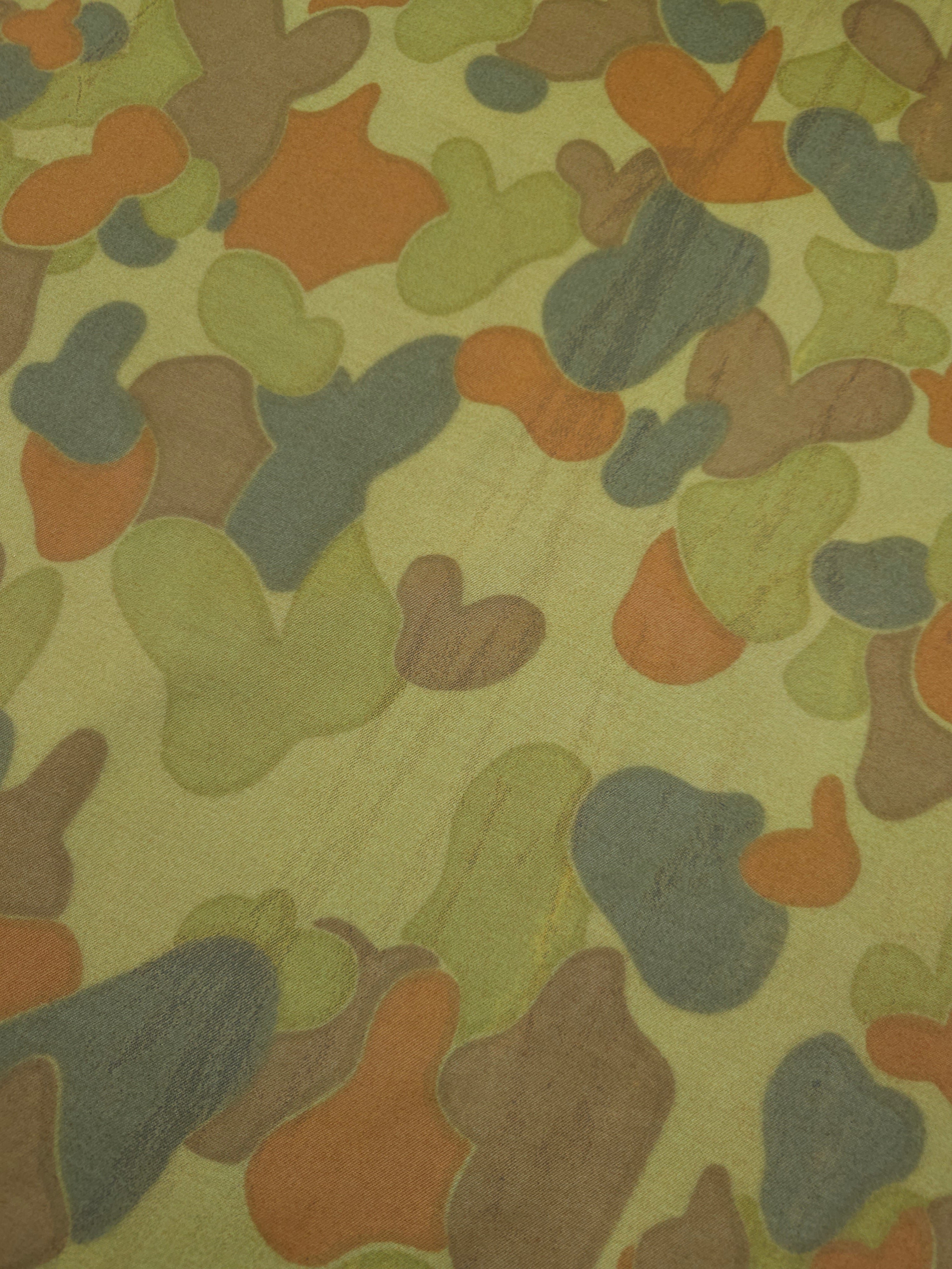 Washed Camo Poly Cotton *DEFECT*