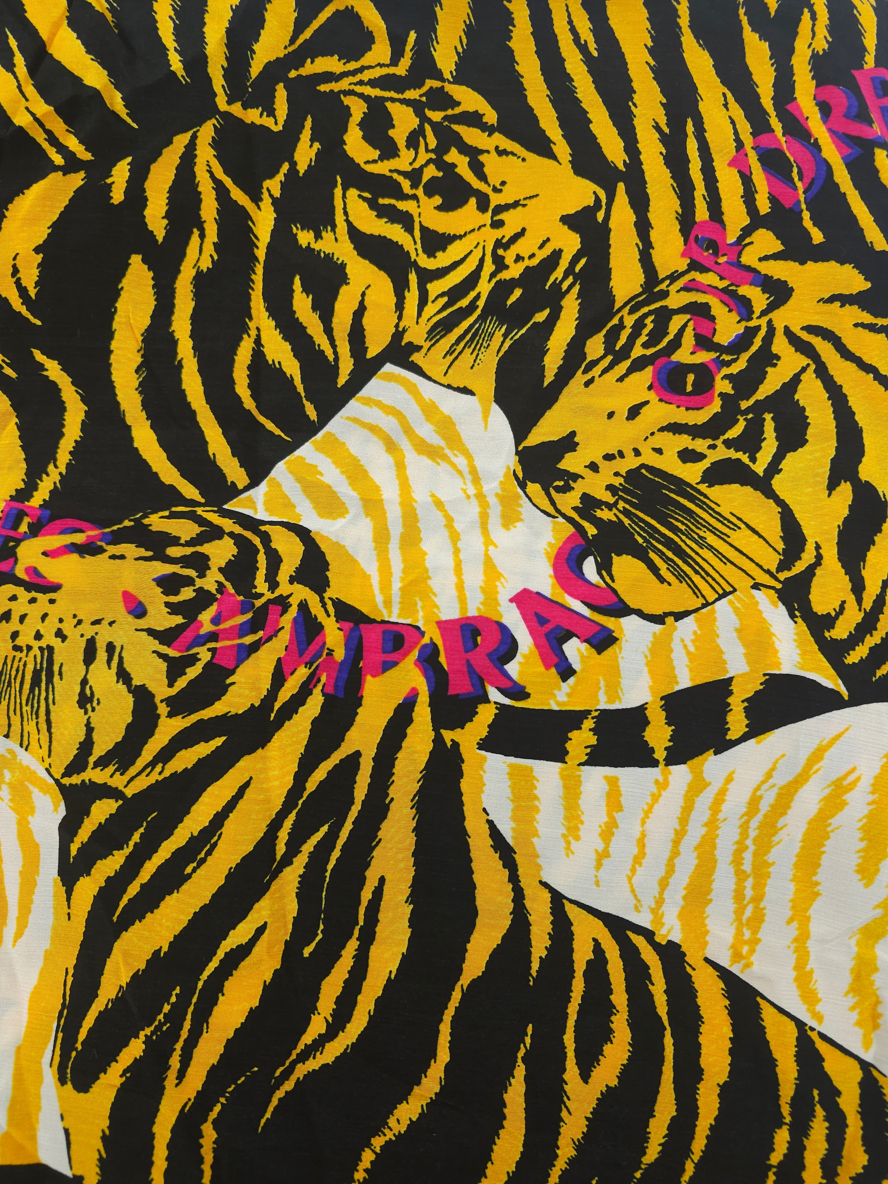 A tiger's stripes Viscose- 3m piece