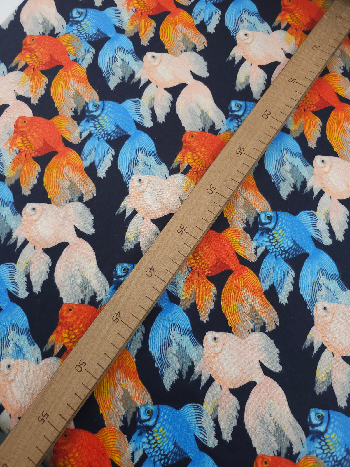 Flutter Goldfish Lightweight Flannel Cotton