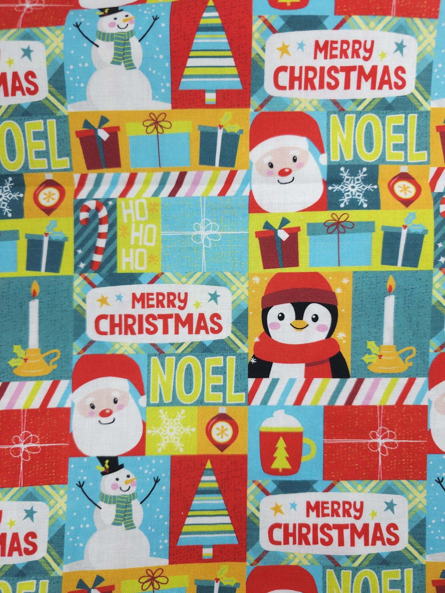 Novelty Christmas Scatter Cotton (Various Sizes)