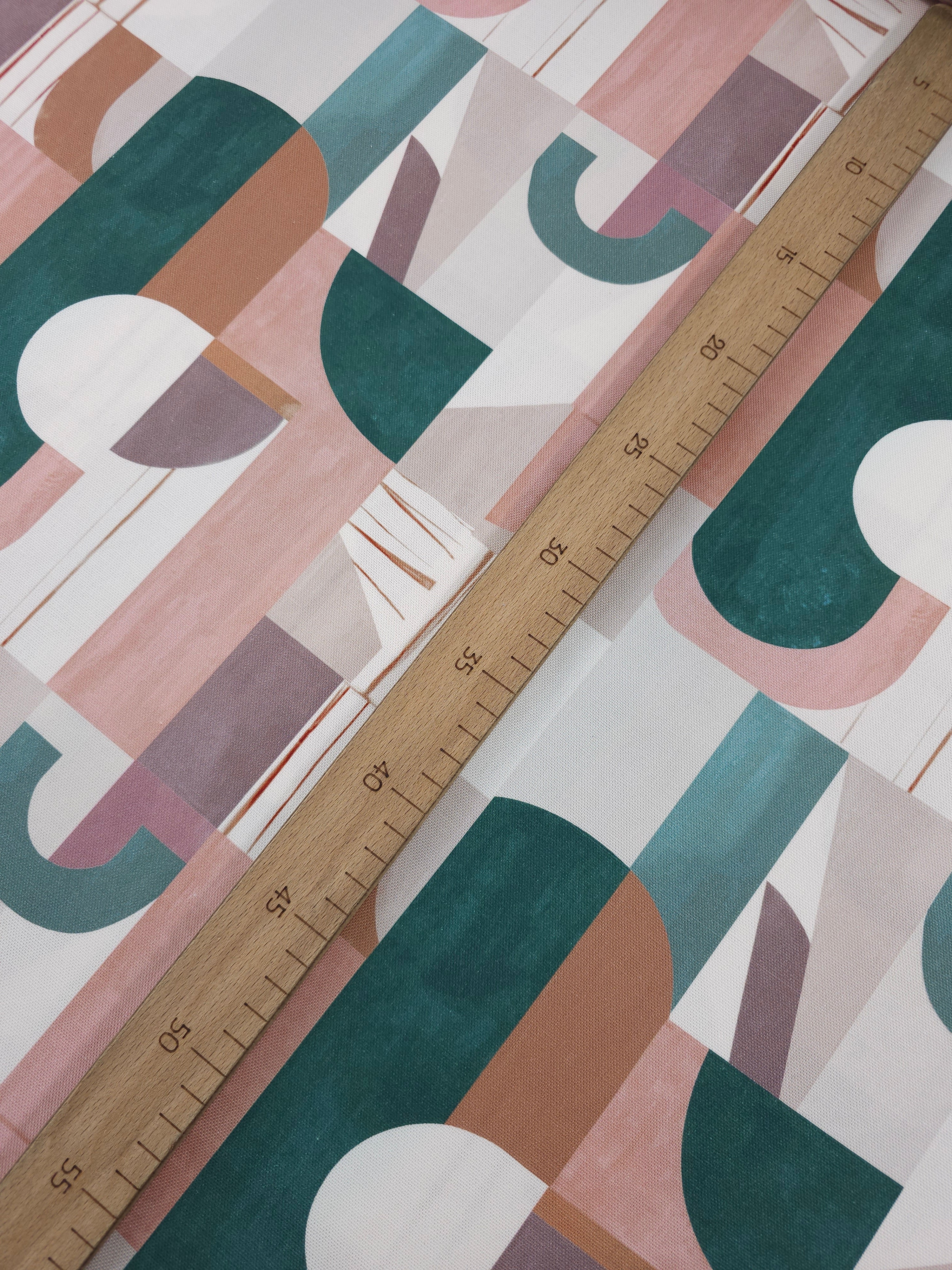 Geometric Shape Party Lightweight Canvas Cotton