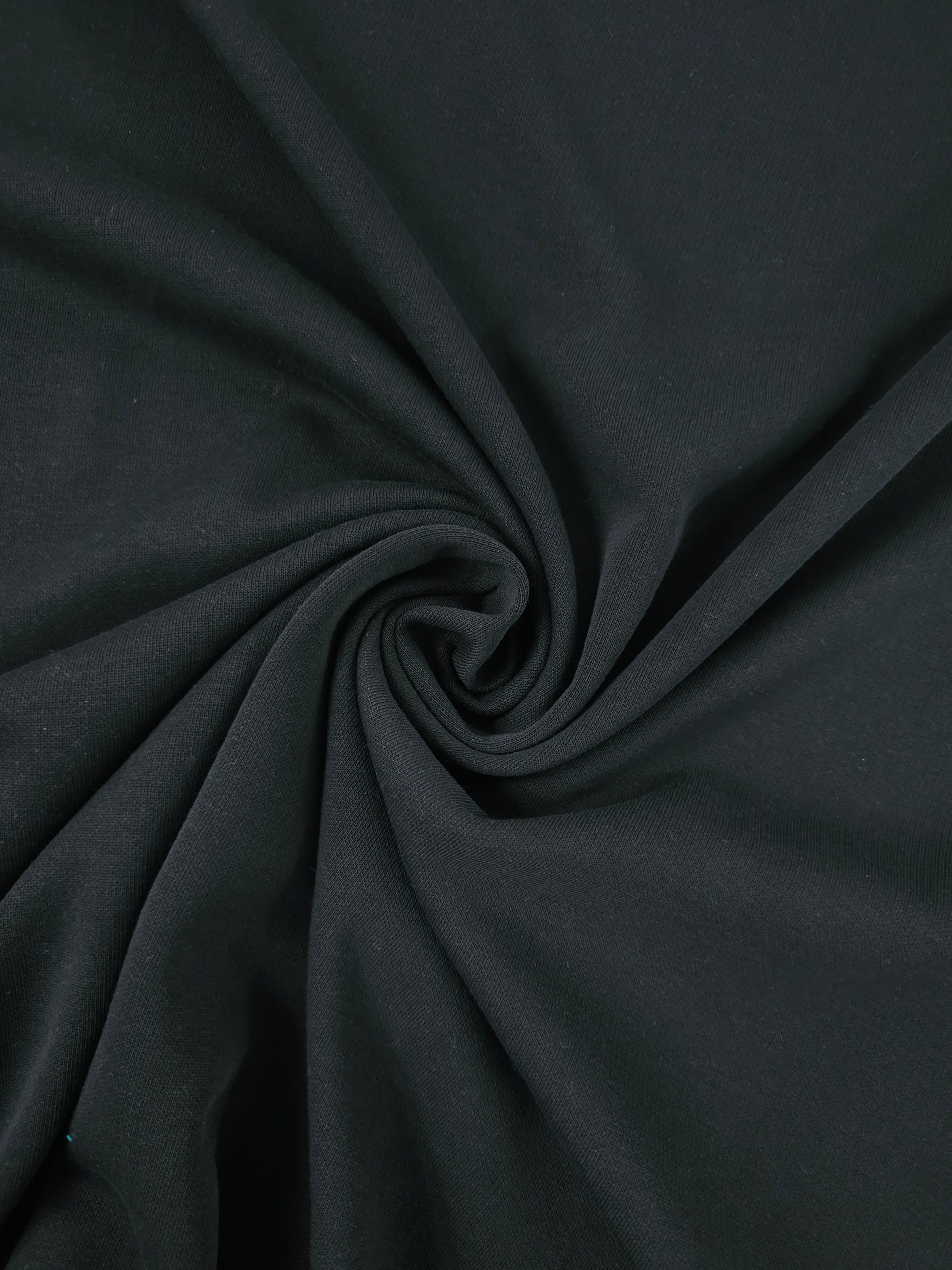 Black Loopback Terry