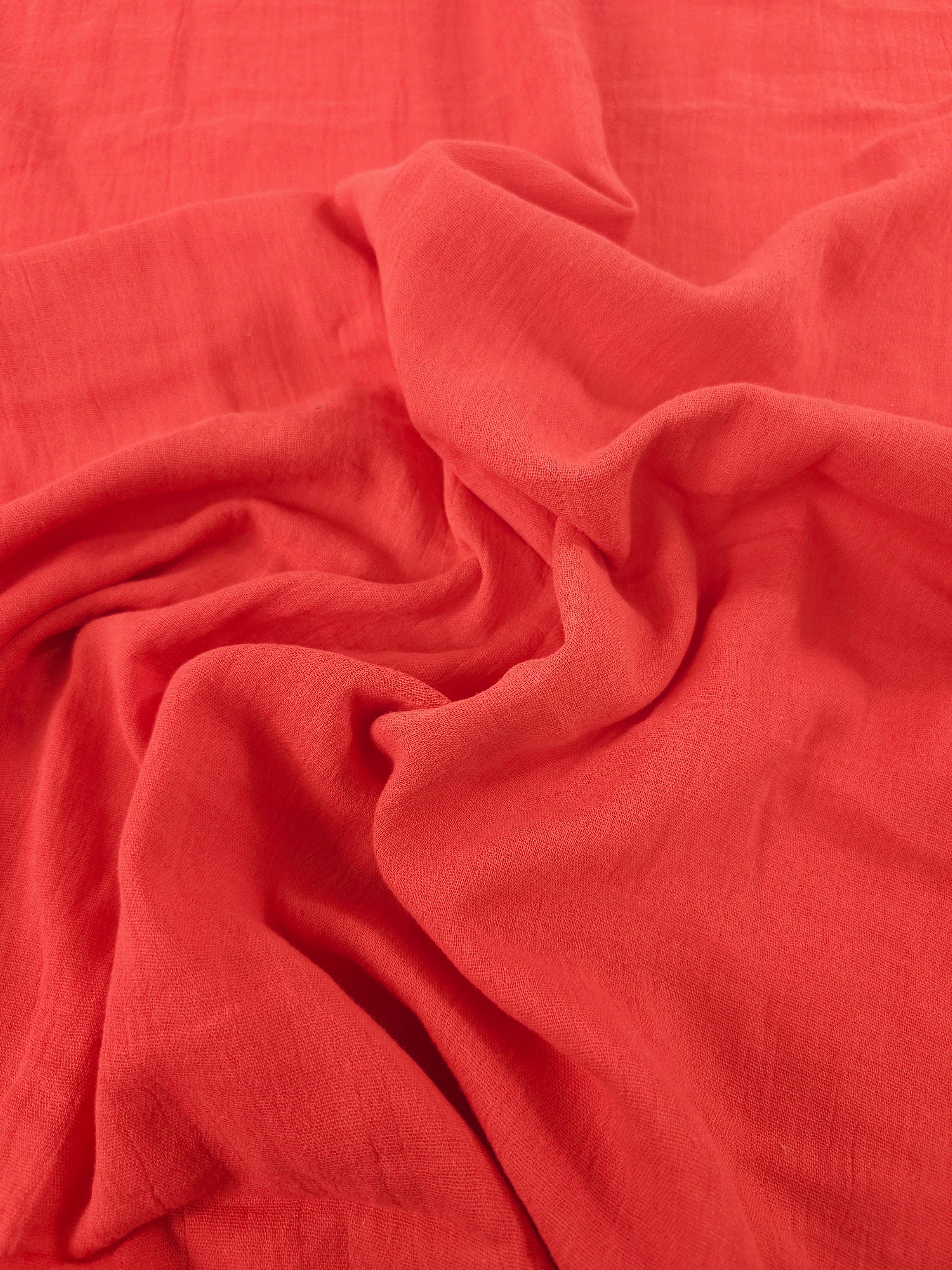 Red Double Gauze