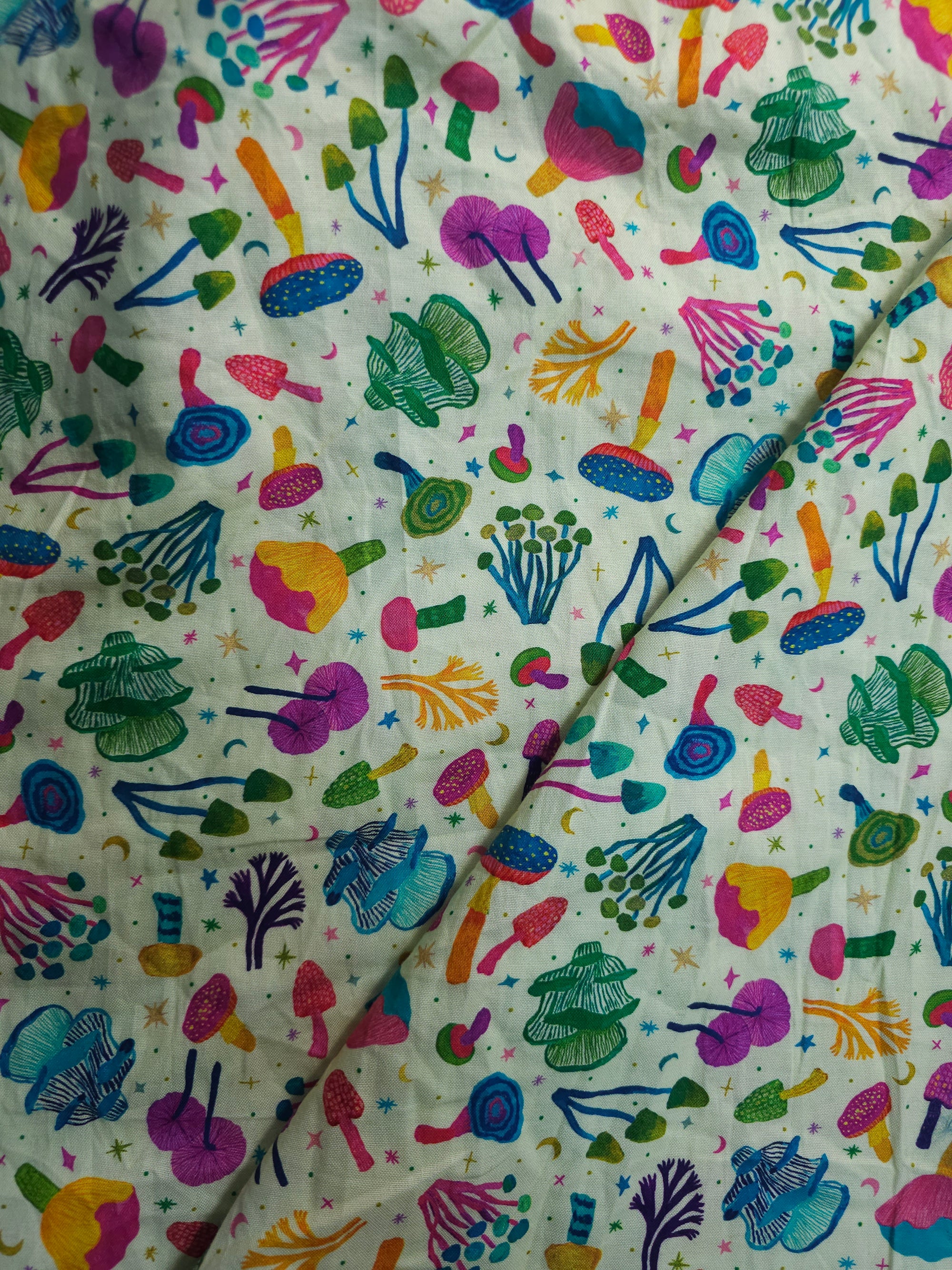 Abstract Garden 100% Cotton - 1.2m Piece