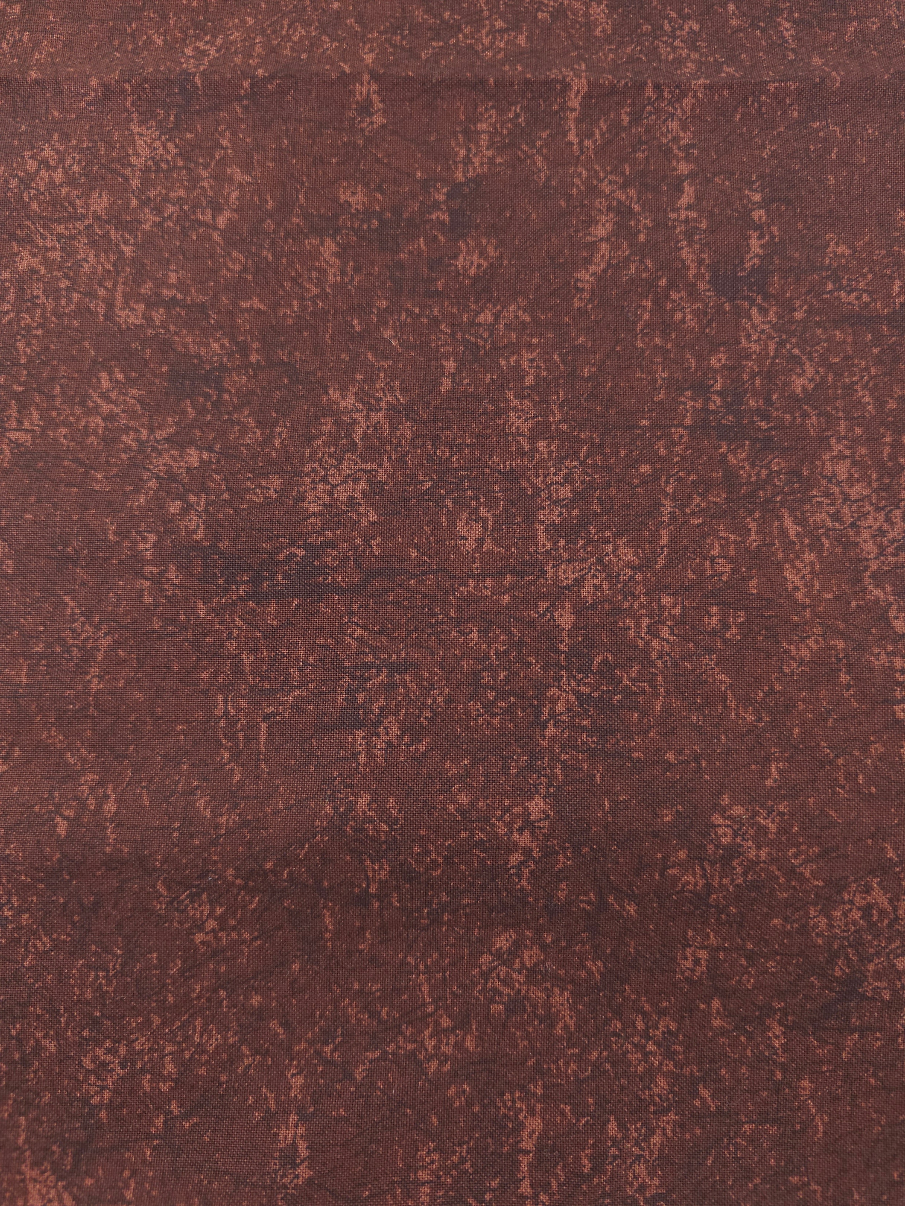 Burnt sienna Cotton- 1.2m piece