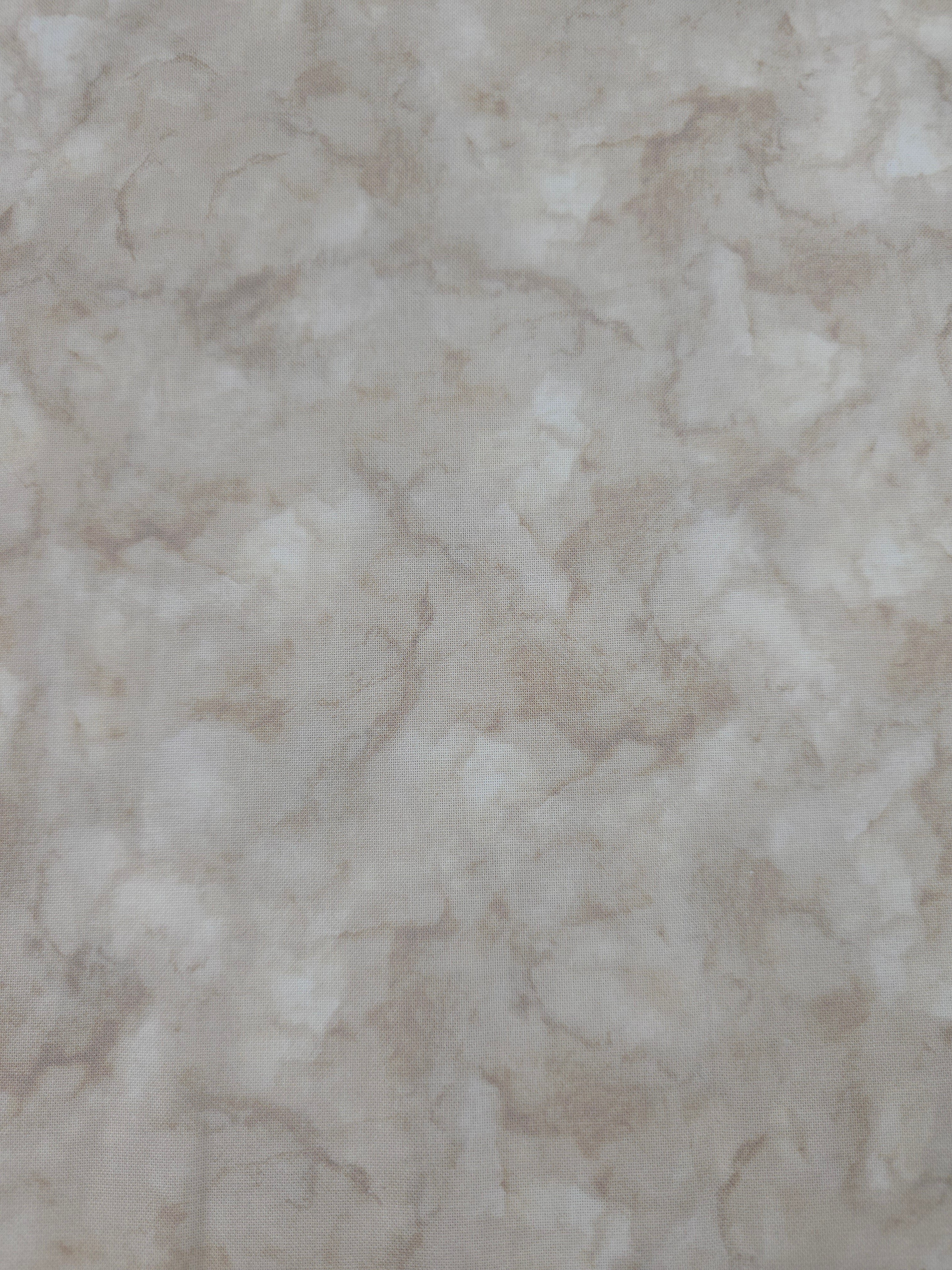 Greige Smokey Marble 100% Cotton