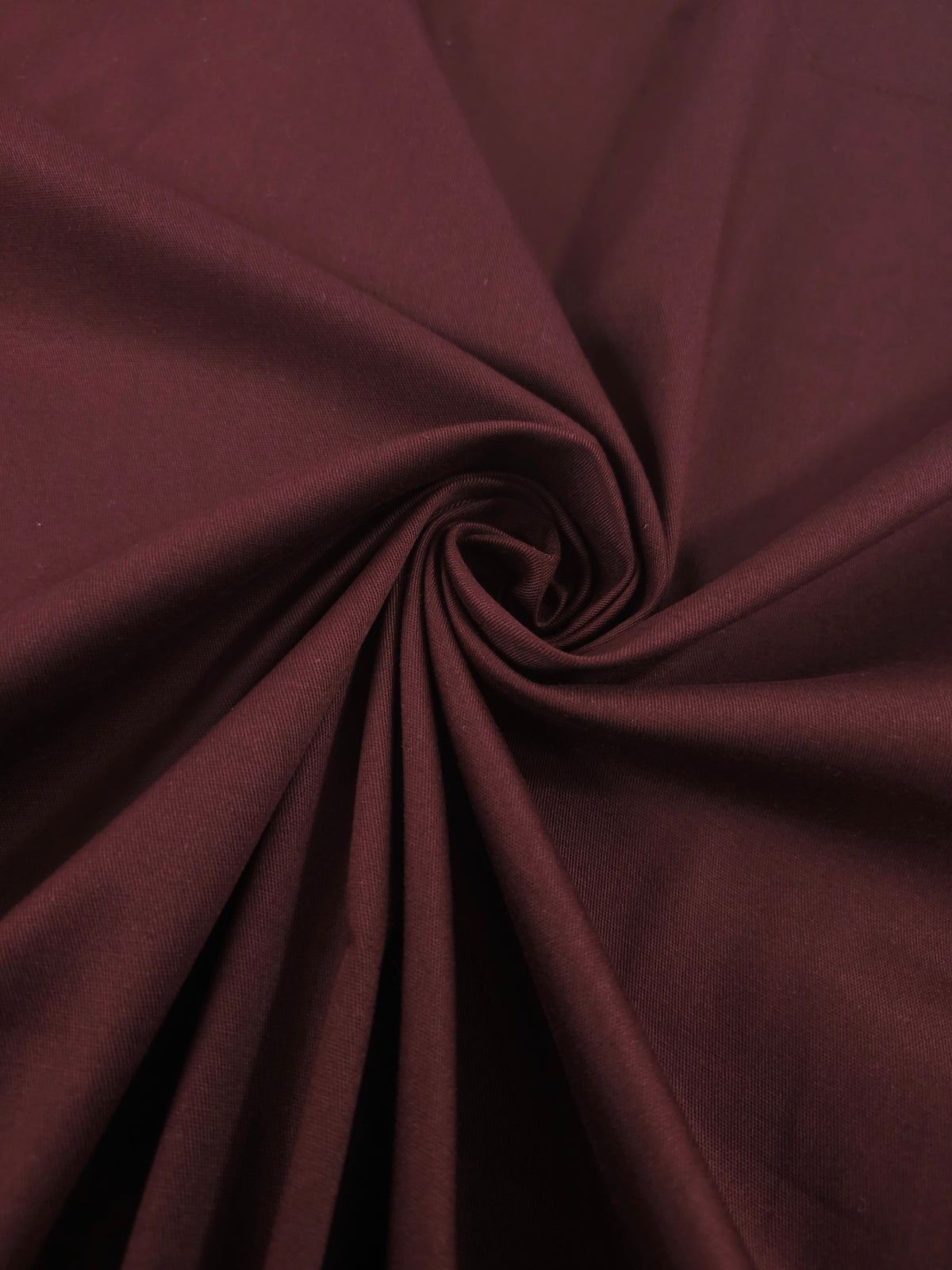 Burgundy Cotton Twill