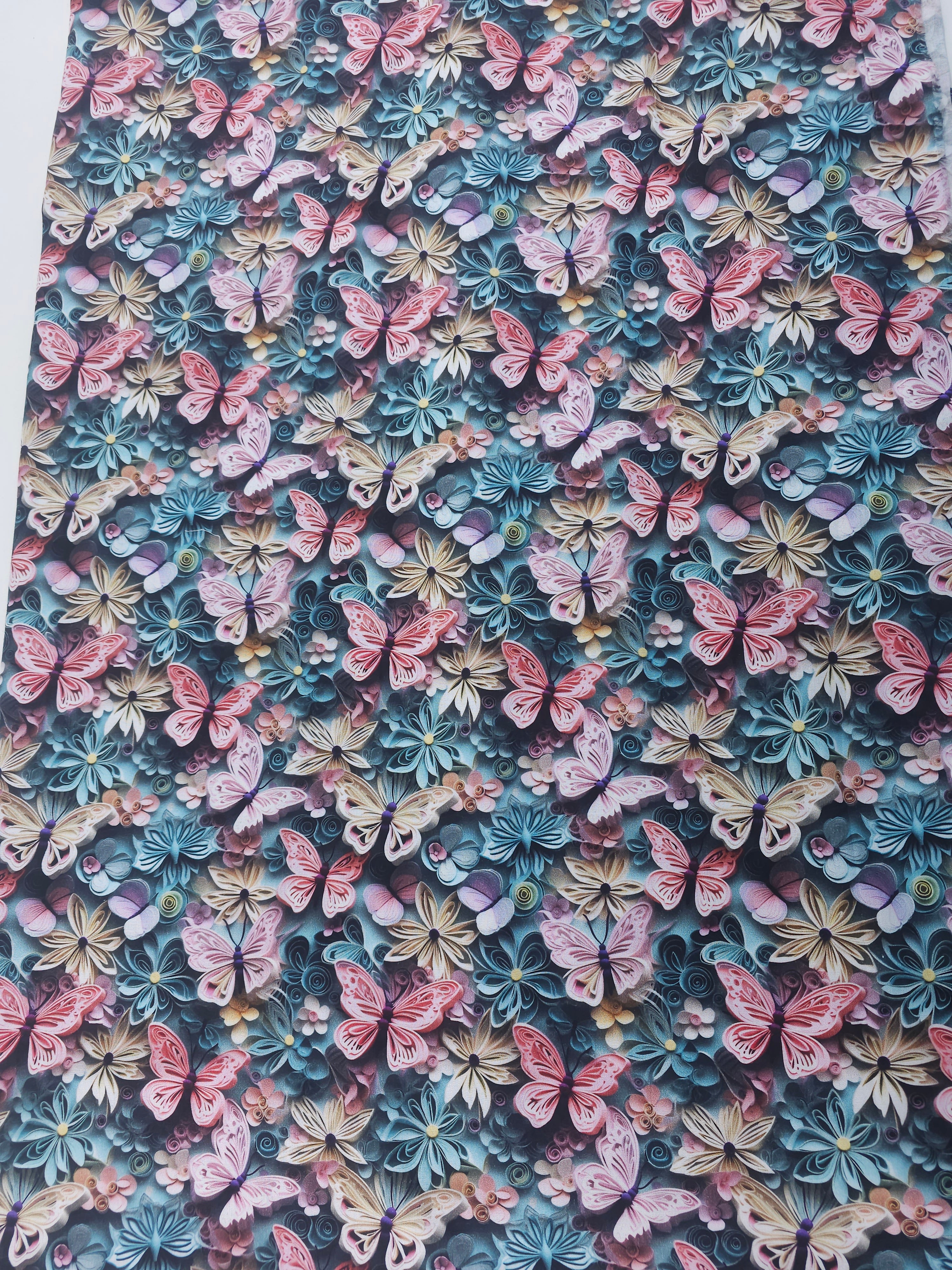 Spring butterfly Cotton- 3.4m piece