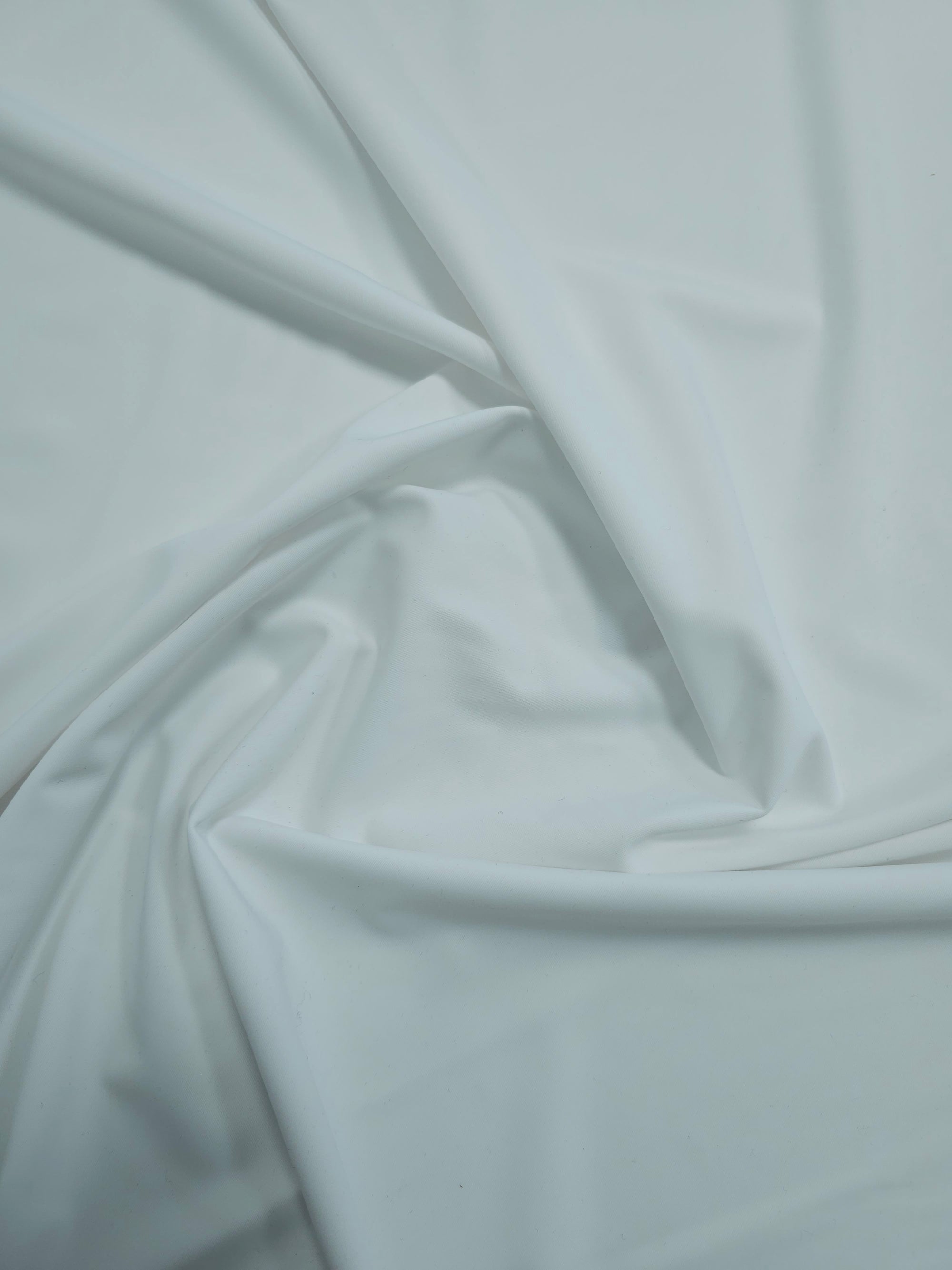 White Swimwear 4-Way Stretch