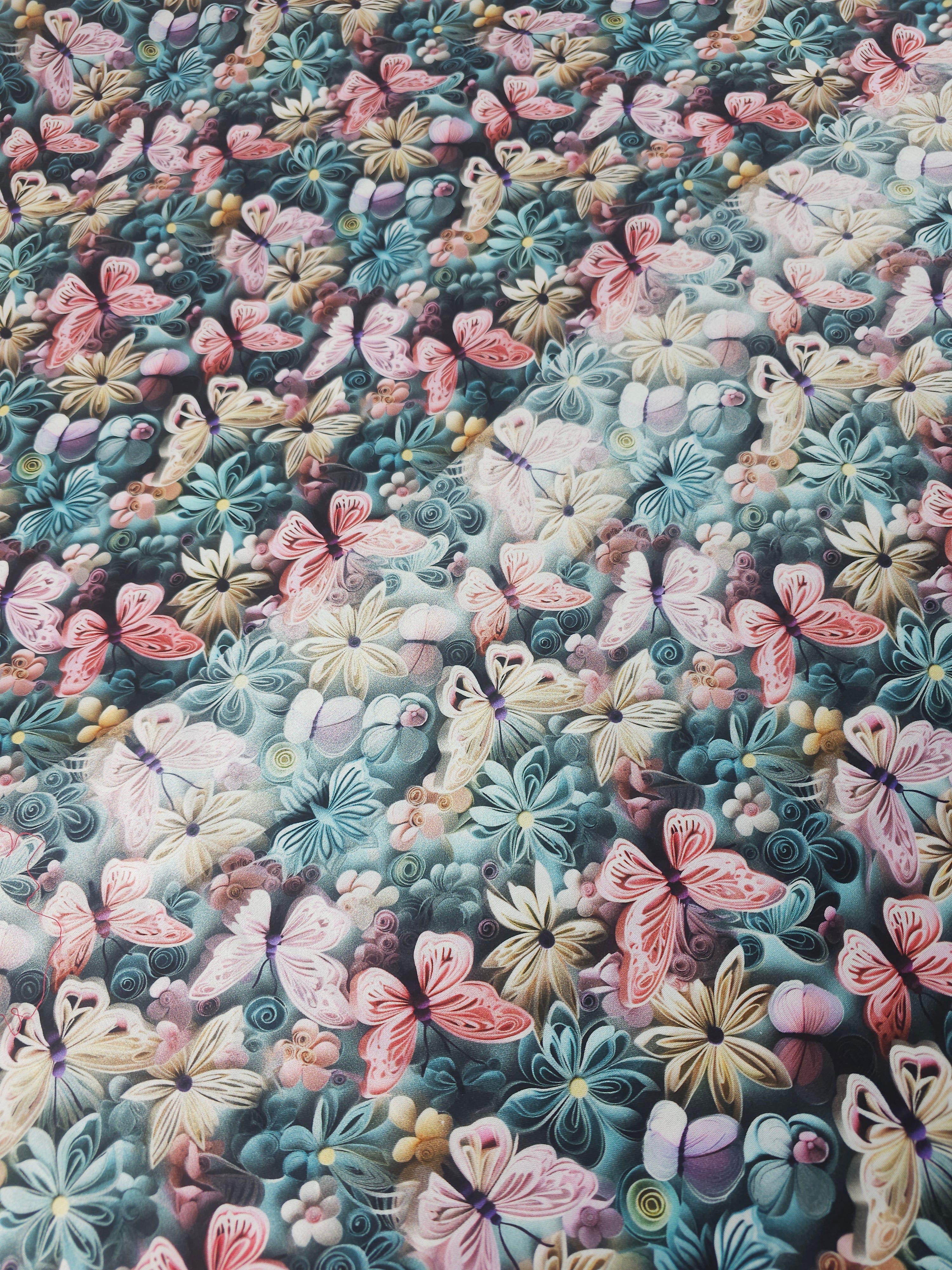 Spring butterfly Cotton- 1.7m piece