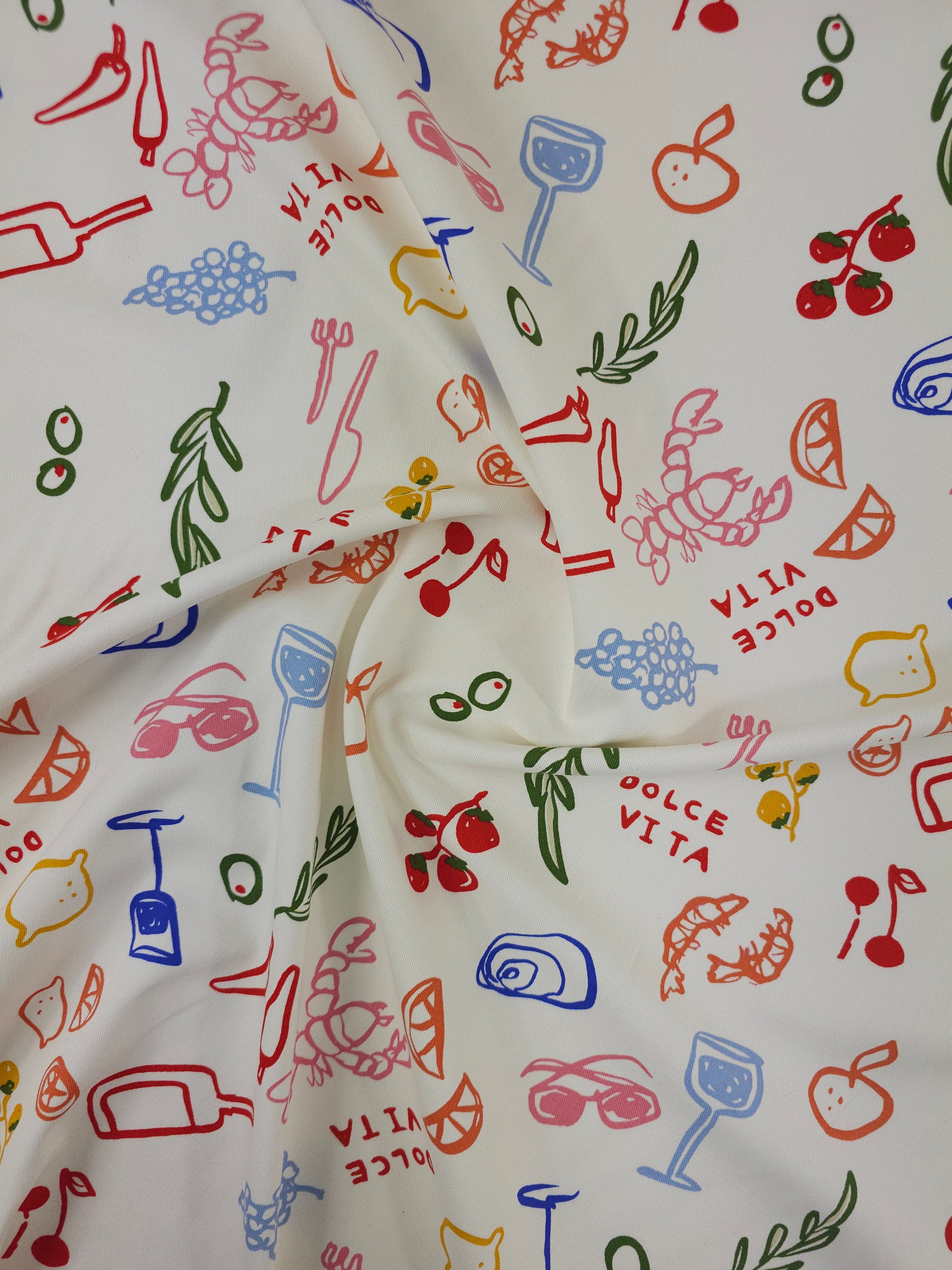 Dolce Vita Summer Cotton Sateen Twill