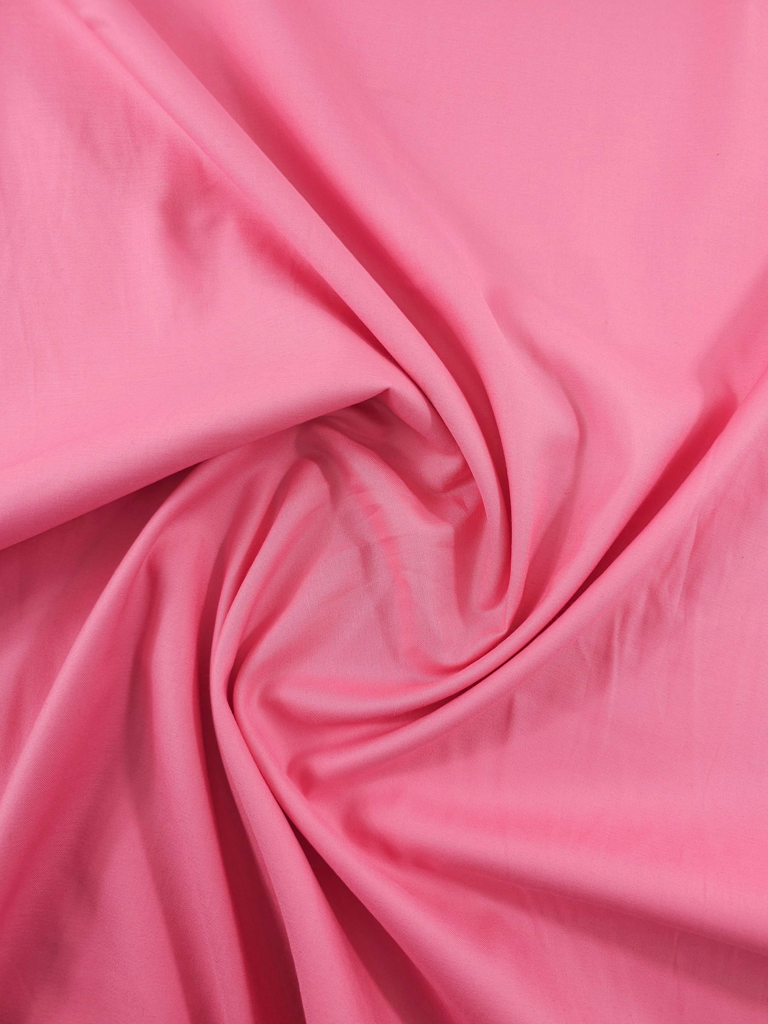 Candy Pink 100% Cotton