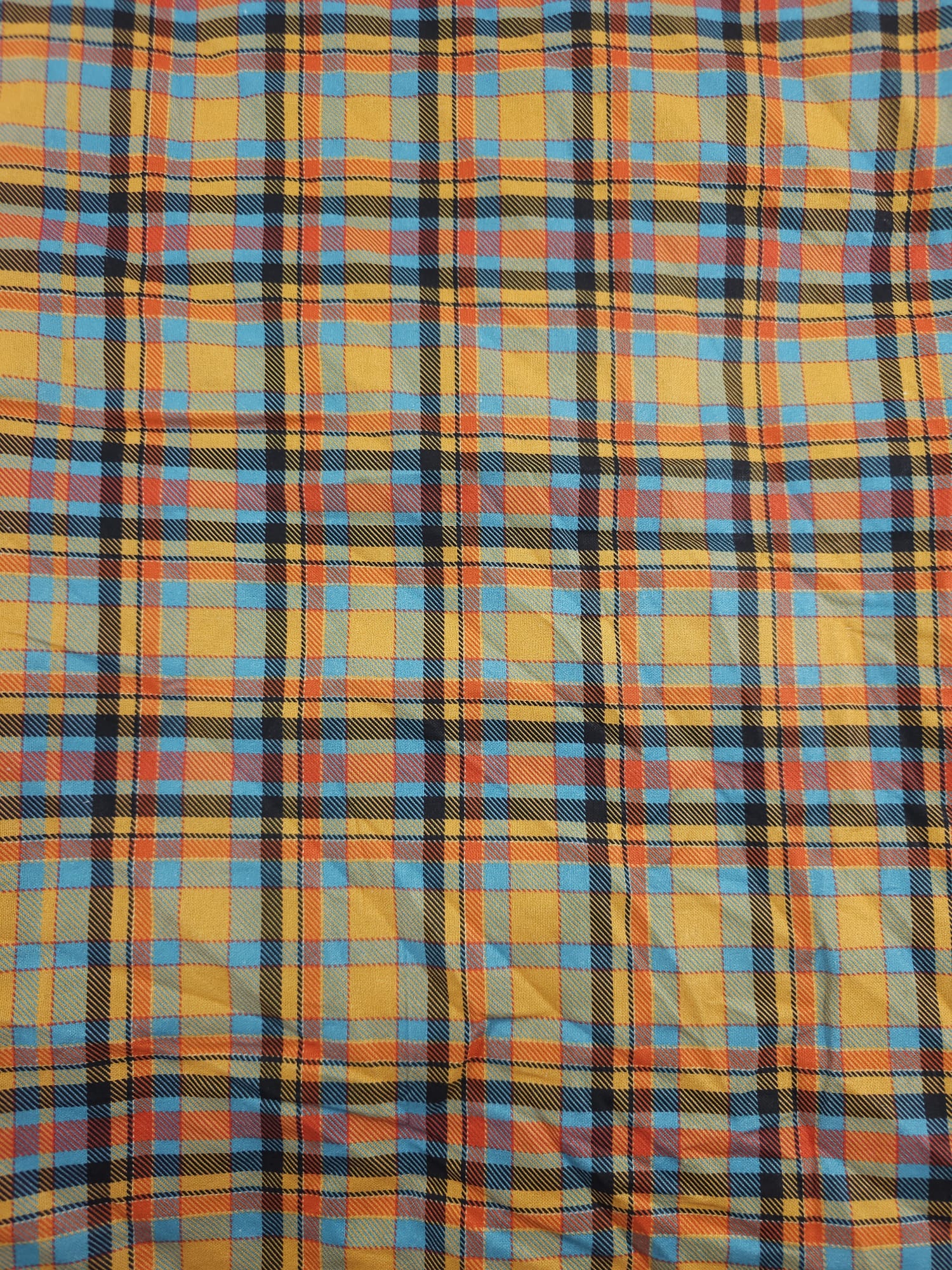 Multi-Colour Check Cotton (Various Sizes)