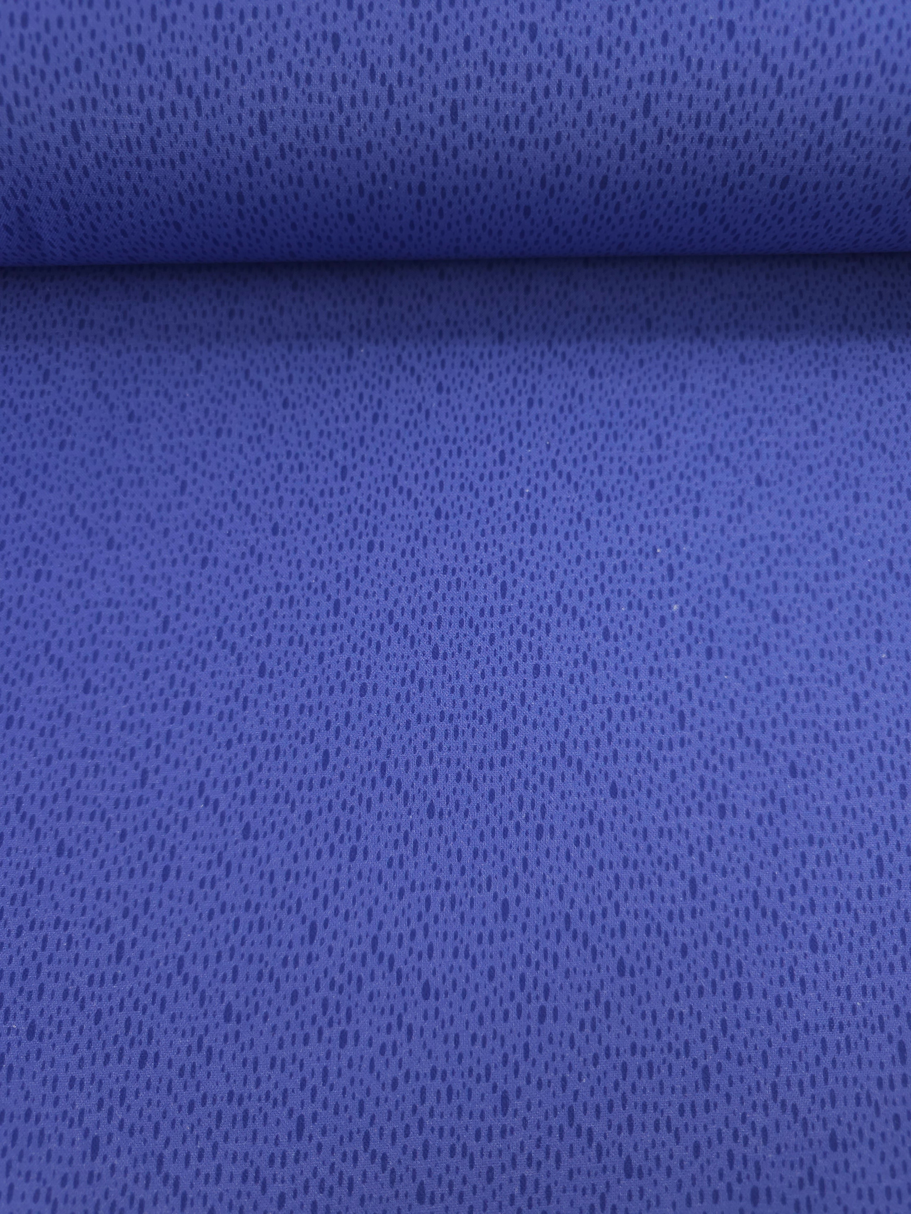 Indigo Tiny Brushstroke 100% Cotton
