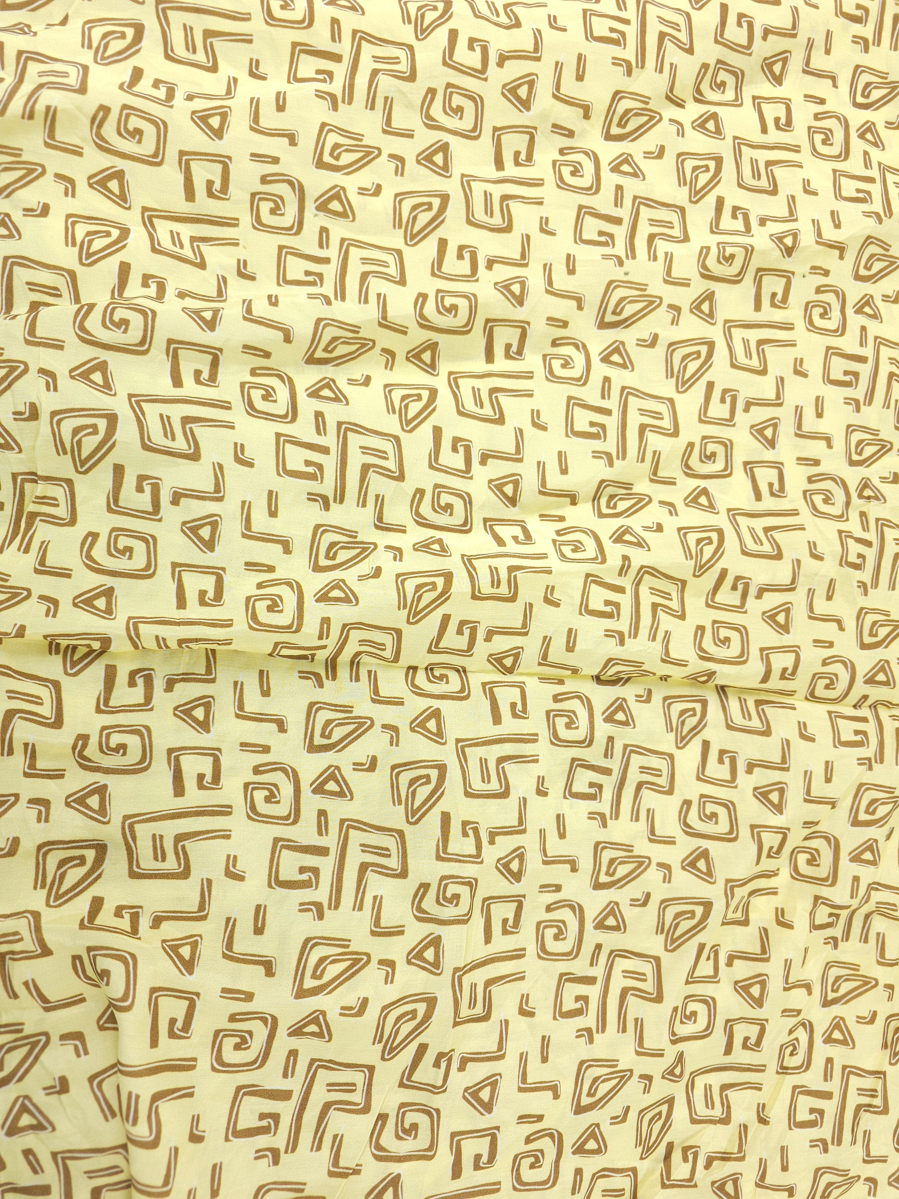 Cheese design Viscose- 1.6m piece