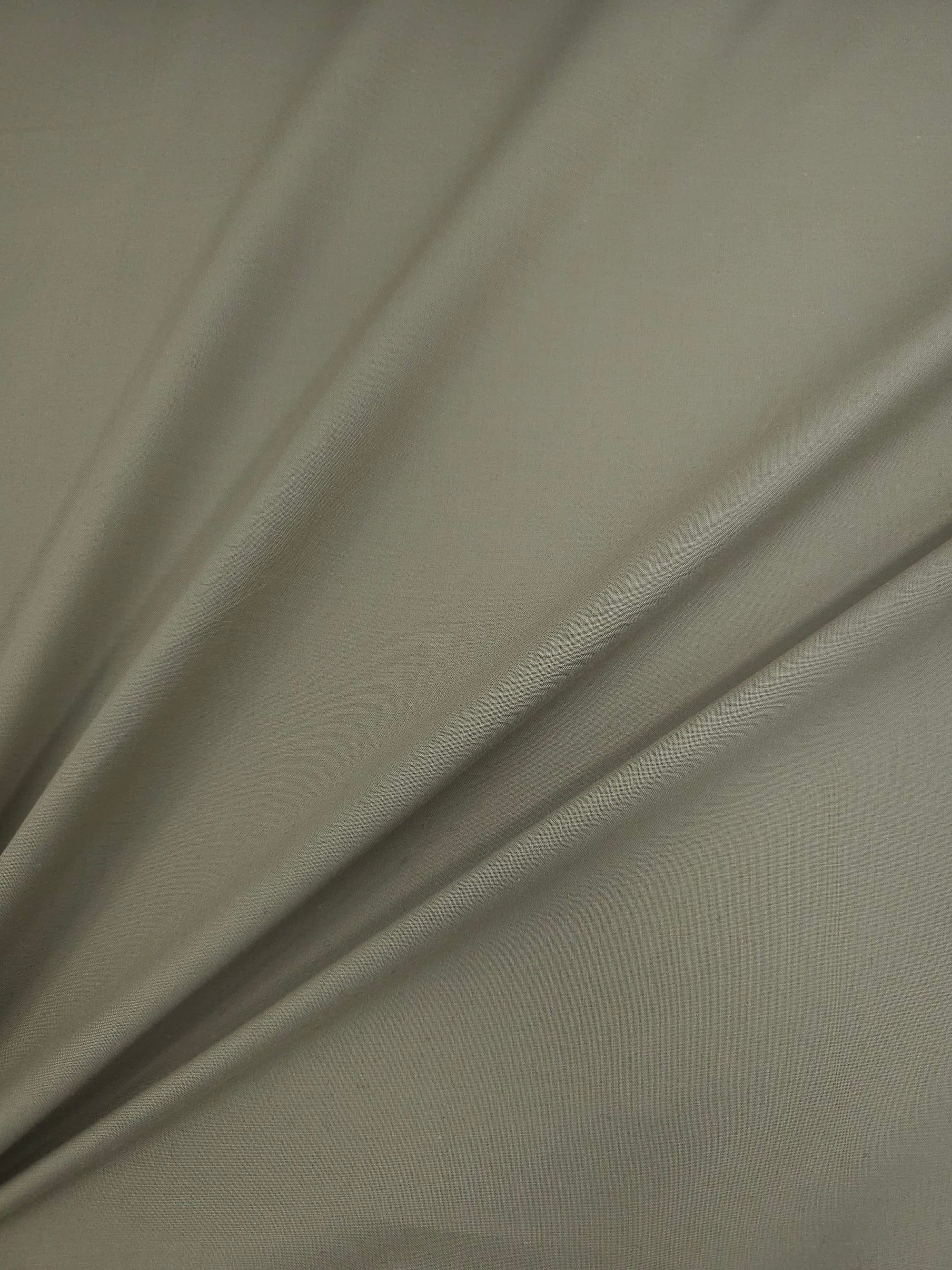 Khaki Greige Lightweight Cotton