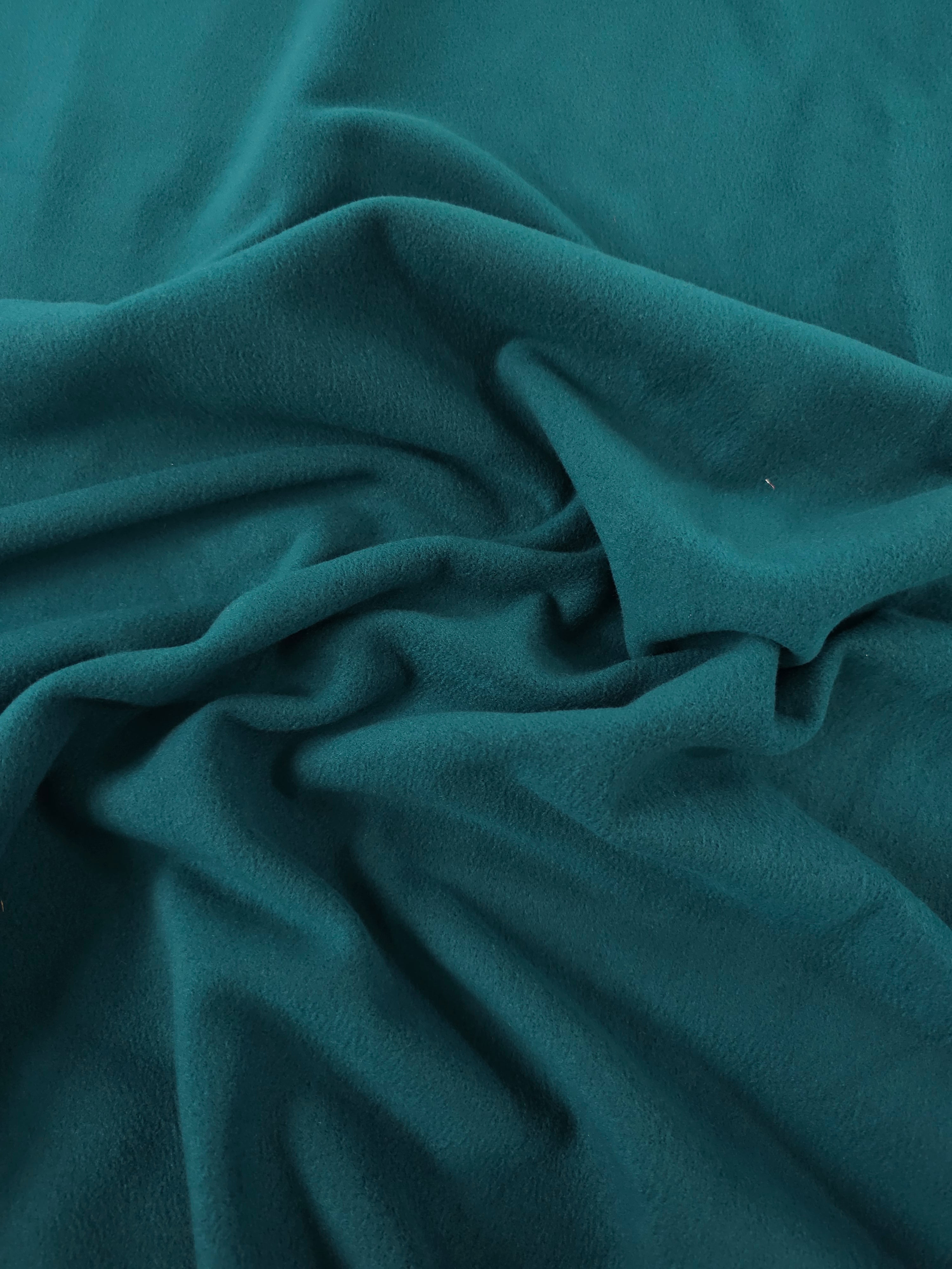 Deep Teal Polar Fleece