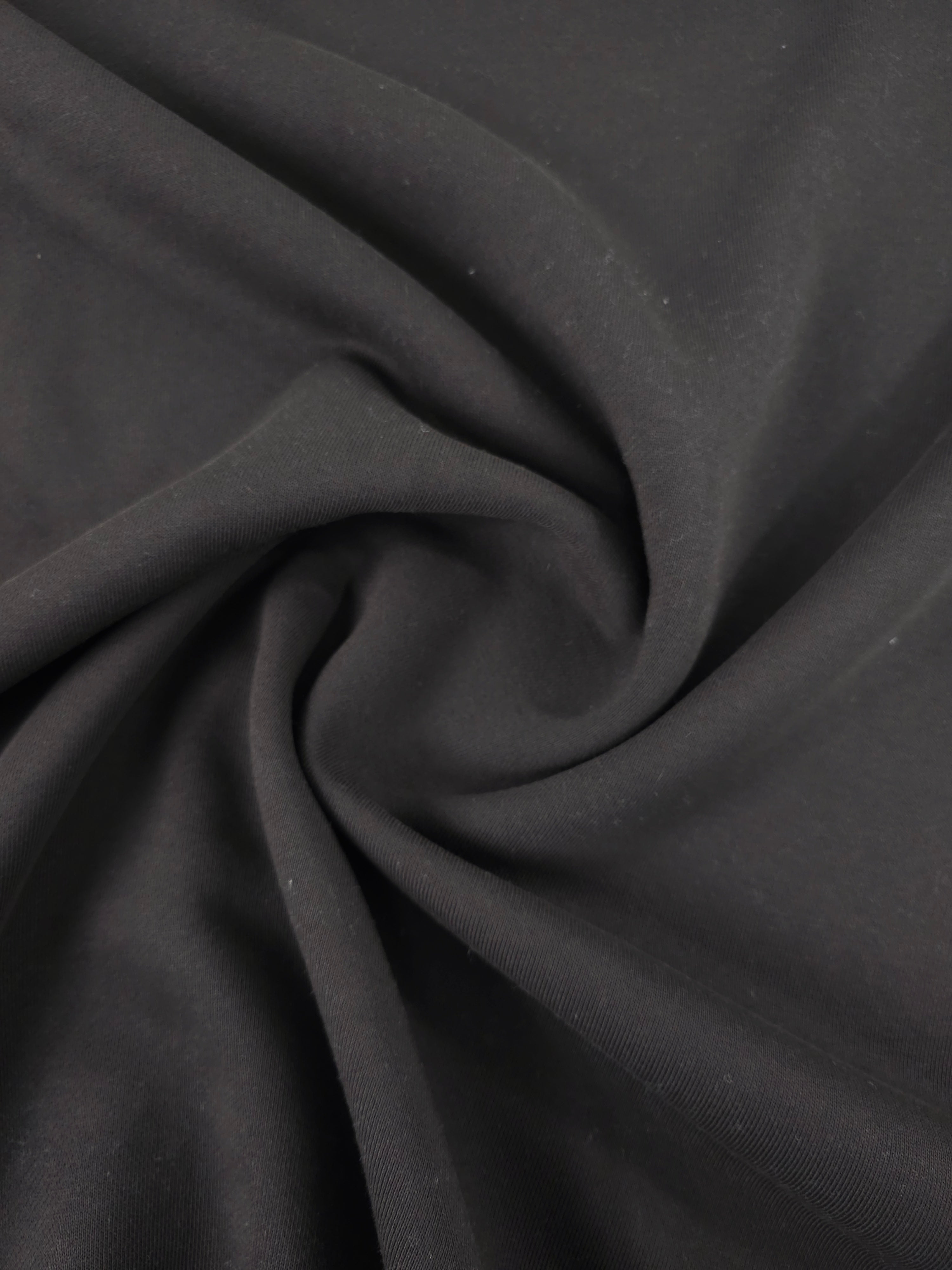 Dark Cool Brown Fleece Backed Terry