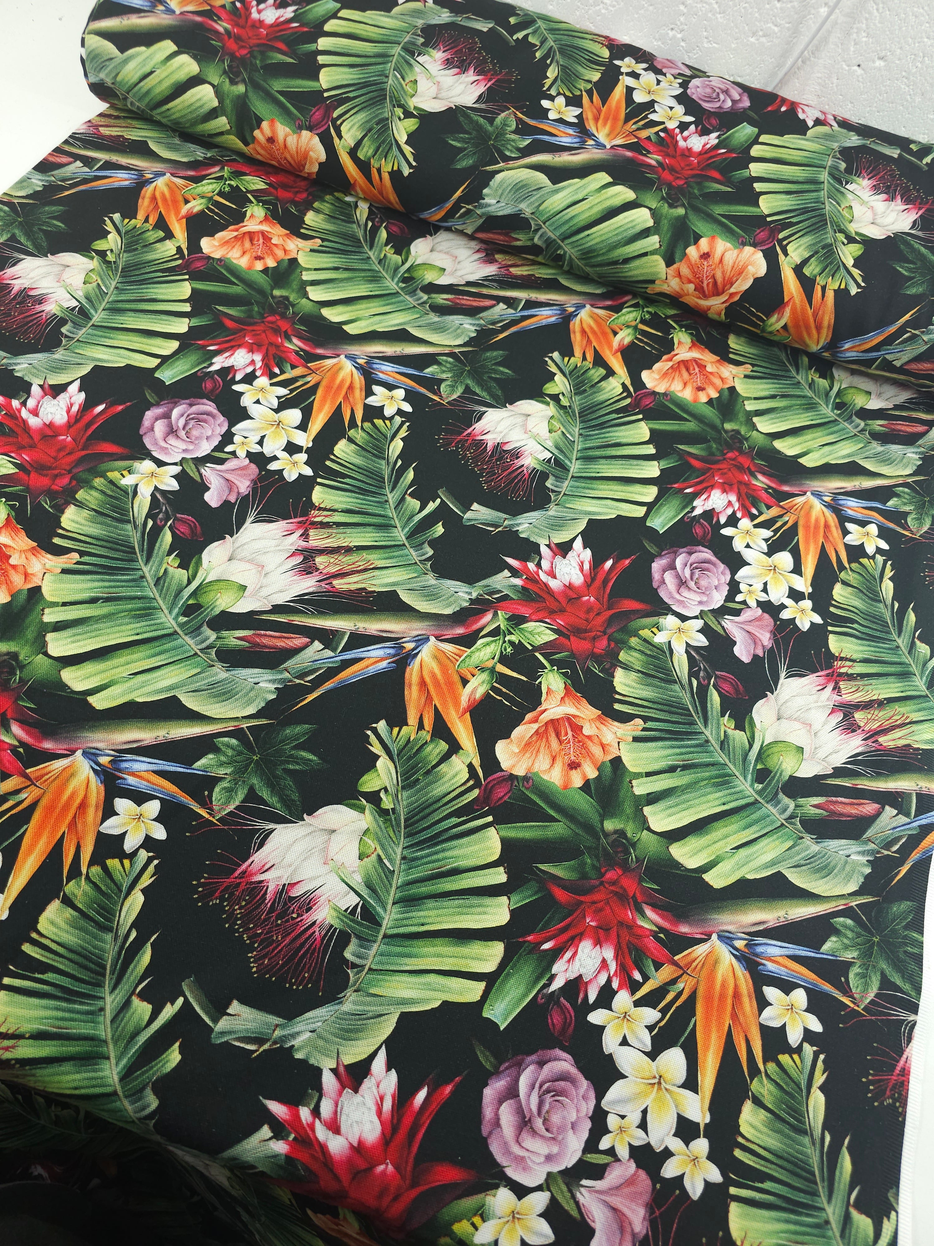 Tropical Botanics Canvas Cotton