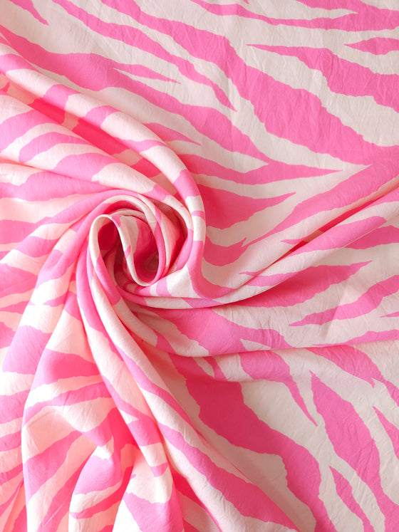 Pink/Cream Zebra Stripe Modal
